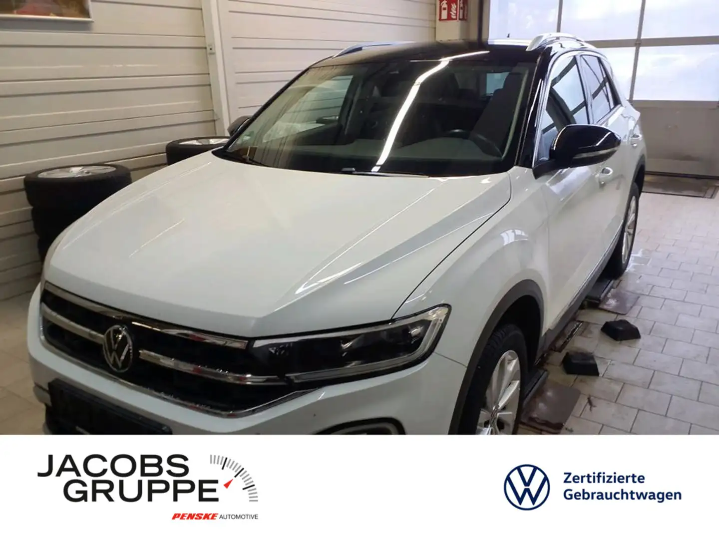 Volkswagen T-Roc 1.0 TSI Style Navi*SHZ*LED Weiß - 1