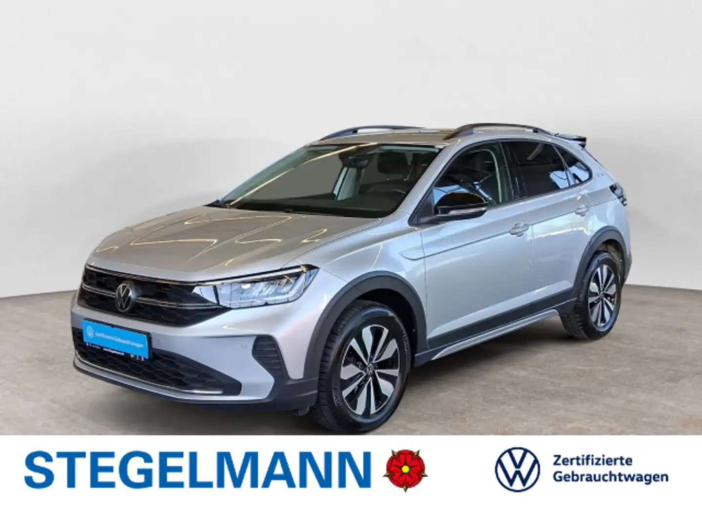 Volkswagen Taigo 1.0 TSI Goal *AHK*Kamra*App-Connect*+3J. G Silber - 1