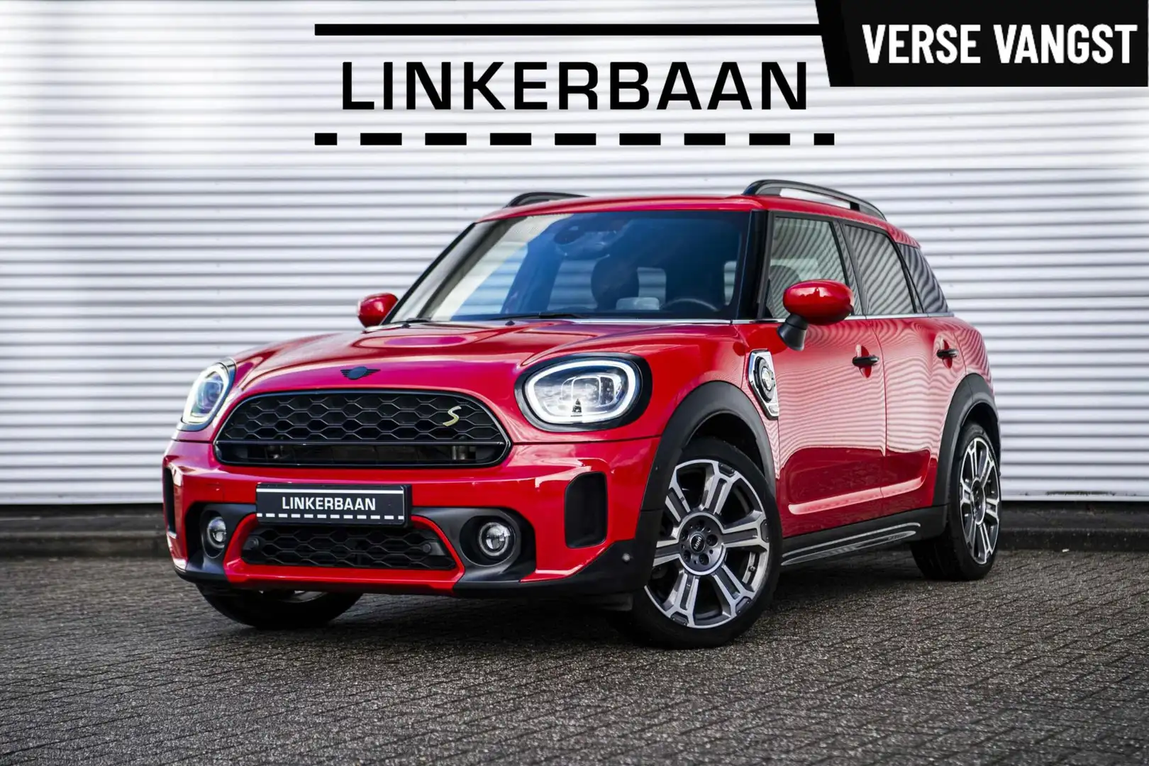 MINI Cooper SE Countryman 2.0 ALL4 Hybride | Yours | Panodak | Leder | H&K | Rood - 1