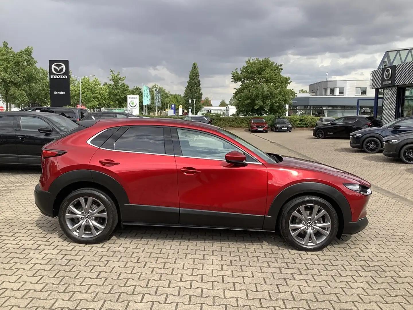 Mazda CX-30 Selection 1.8 D Matrix-LED 360° Monitor Rood - 2
