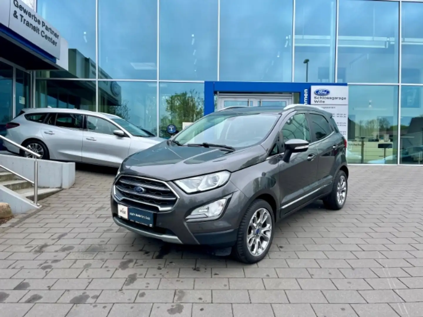 Ford EcoSport Titanium Schiebedach / Navi / RFK  EcoBoost Šedá - 2