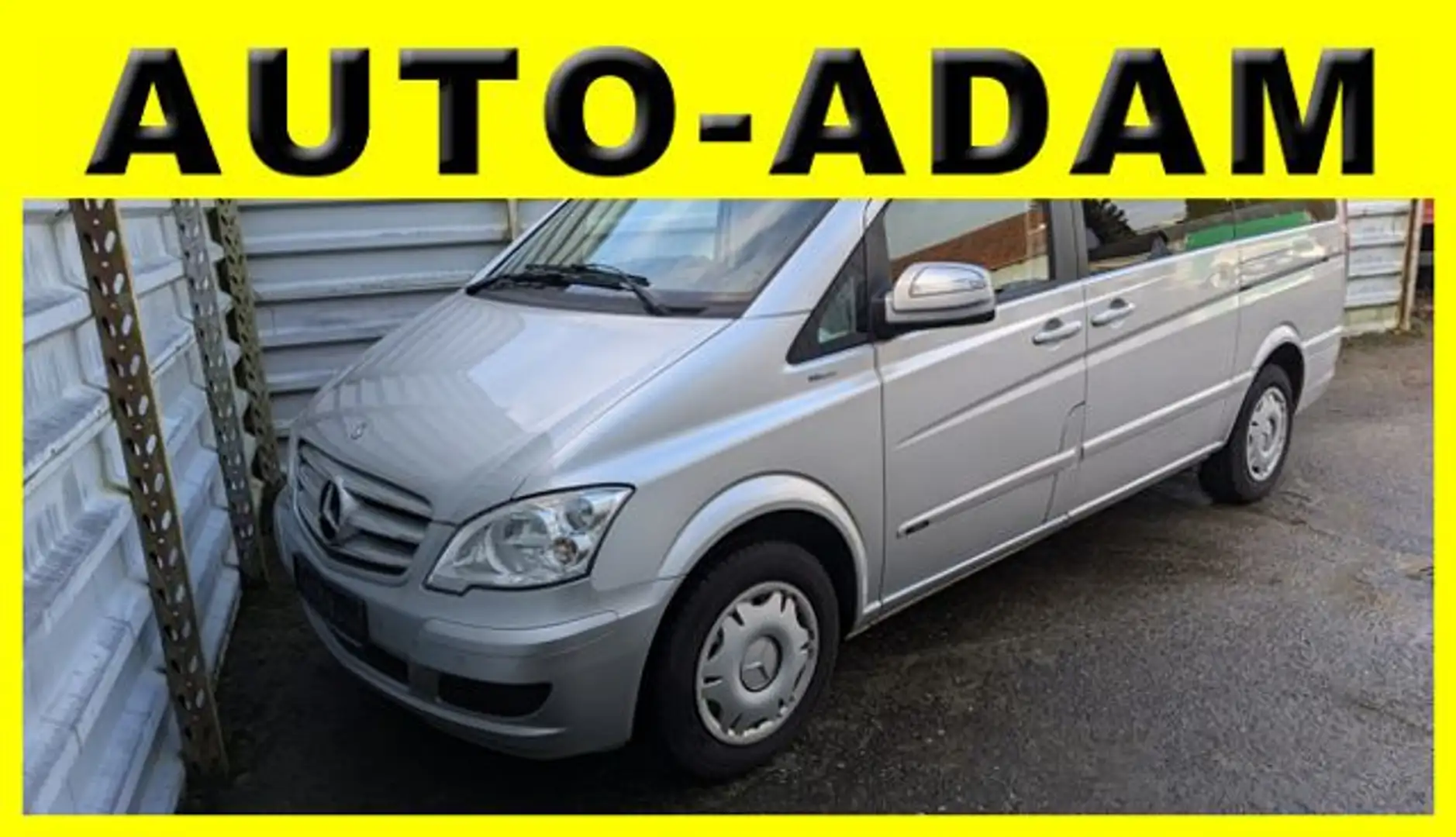 Mercedes-Benz Viano 2.0 CDI Trend lang*7 Sitze*AHK*Tüv:02/2027 Silber - 1
