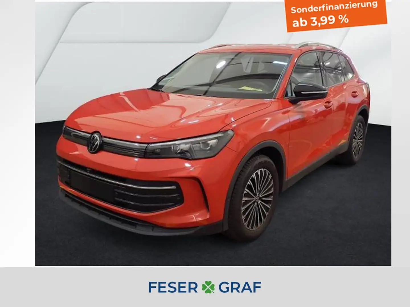 Volkswagen Tiguan 2.0 TDI GOAL DSG NAVI LED KAMERA APP SHZ Rot - 1