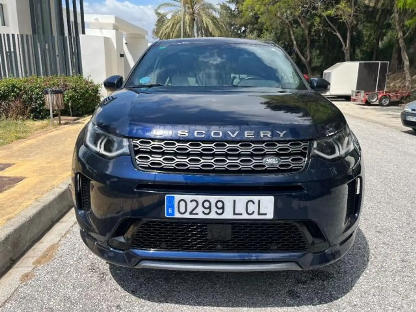 Land Rover Discovery Sport 2.0 TD4 180PS AWD RDynamic HSE MHEV 7 plazas Blauw - 2
