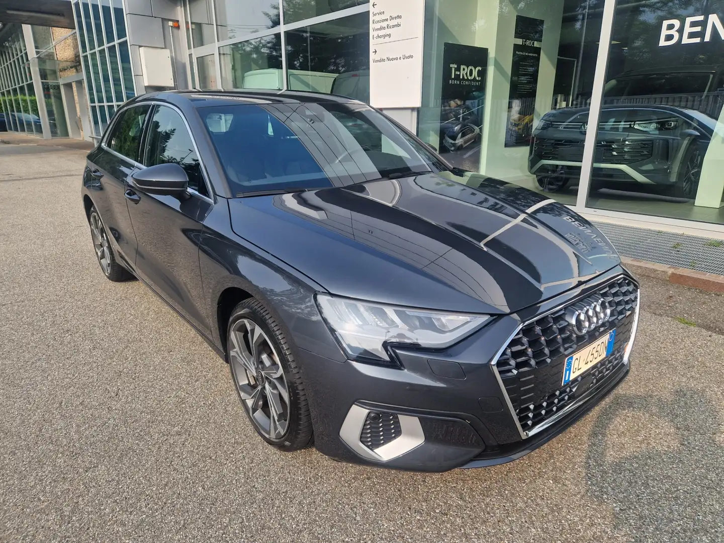 Audi A3 SPB 35 TDI S tronic S line edition Grigio - 1