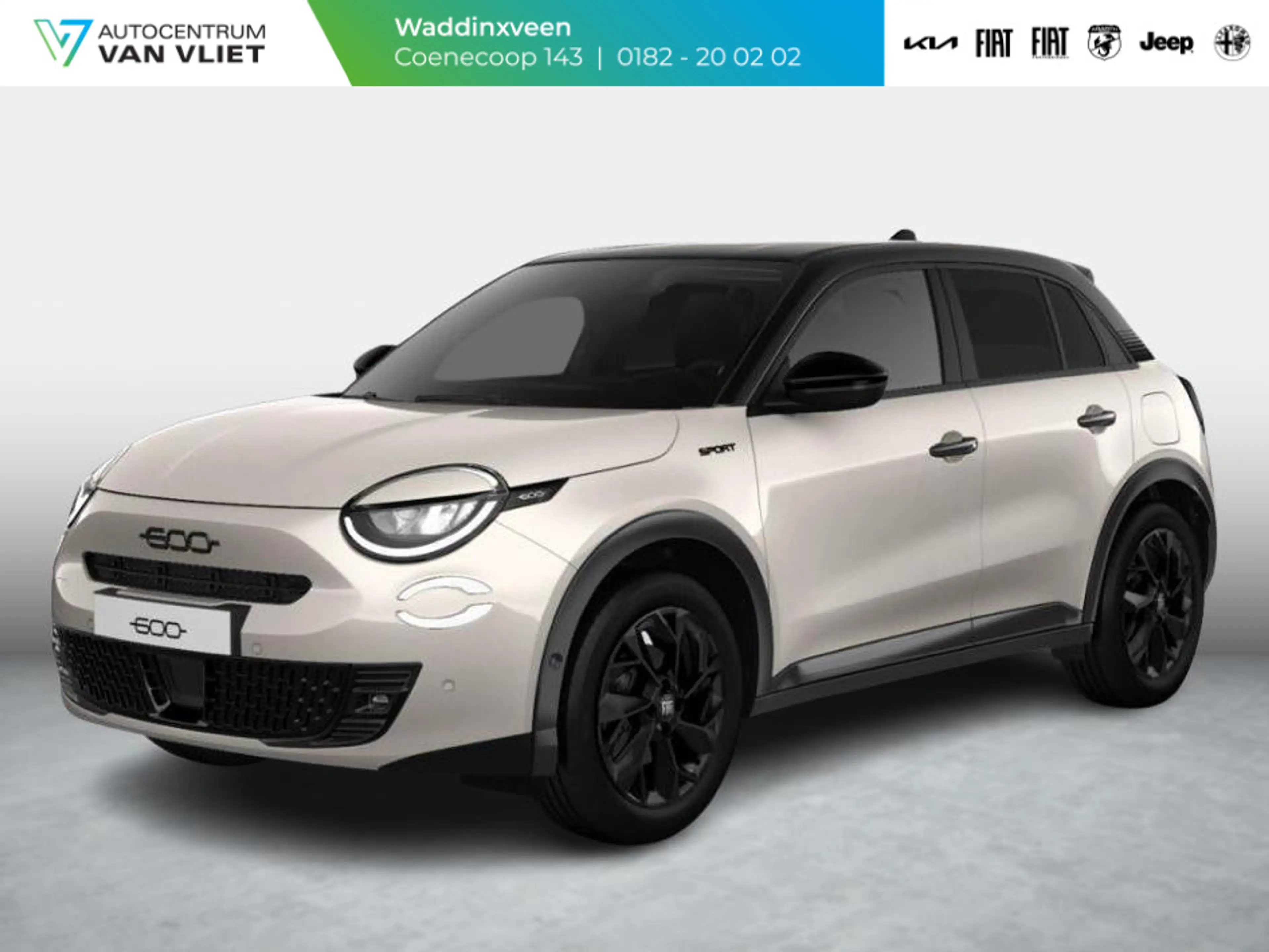 Fiat 600 1.2 Hybrid Sport | Clima | Camera | Adapt. Cruise