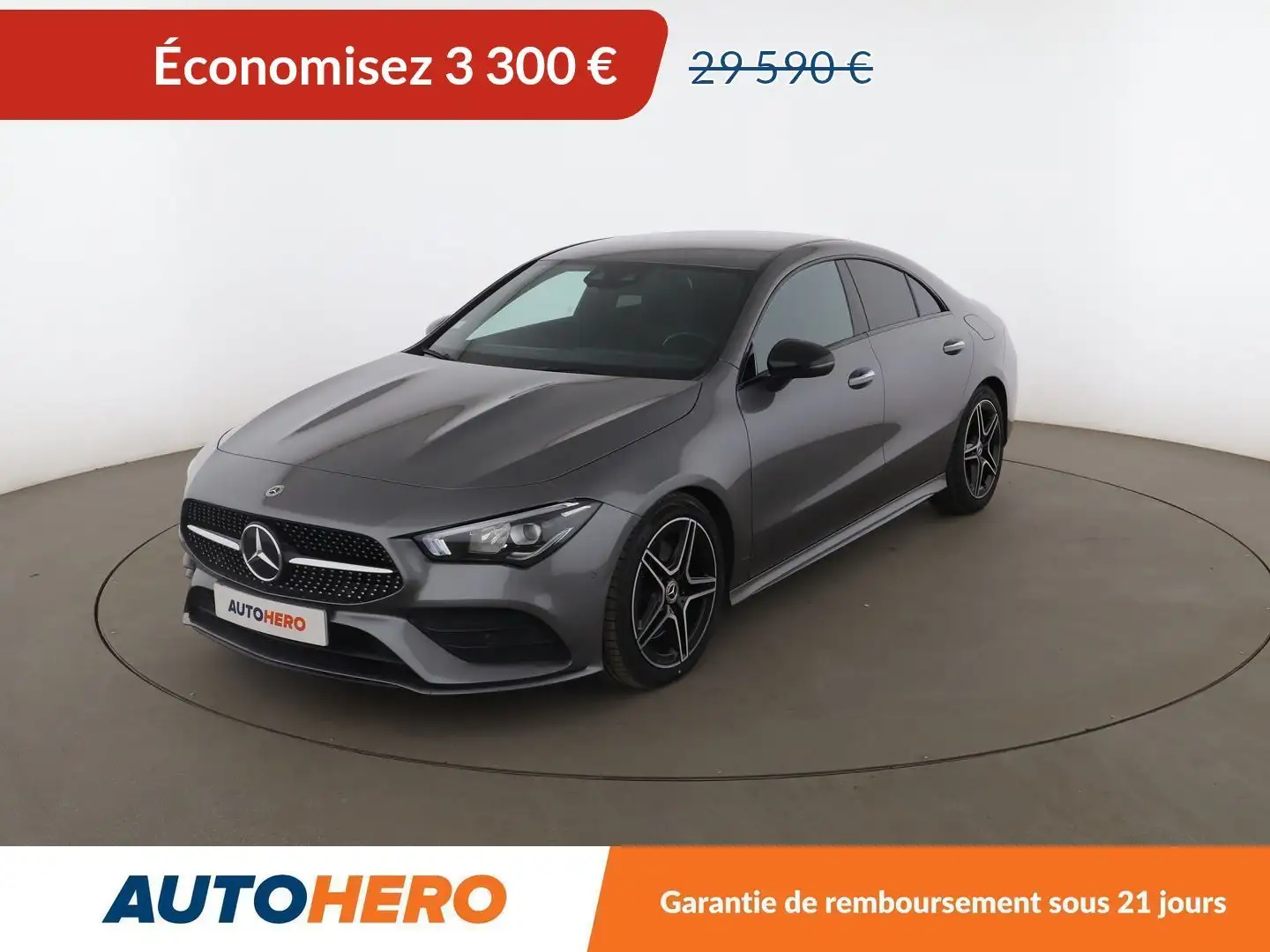 Mercedes-Benz CLA 200 200 d AMG Line 8G-DCT Gris - 1