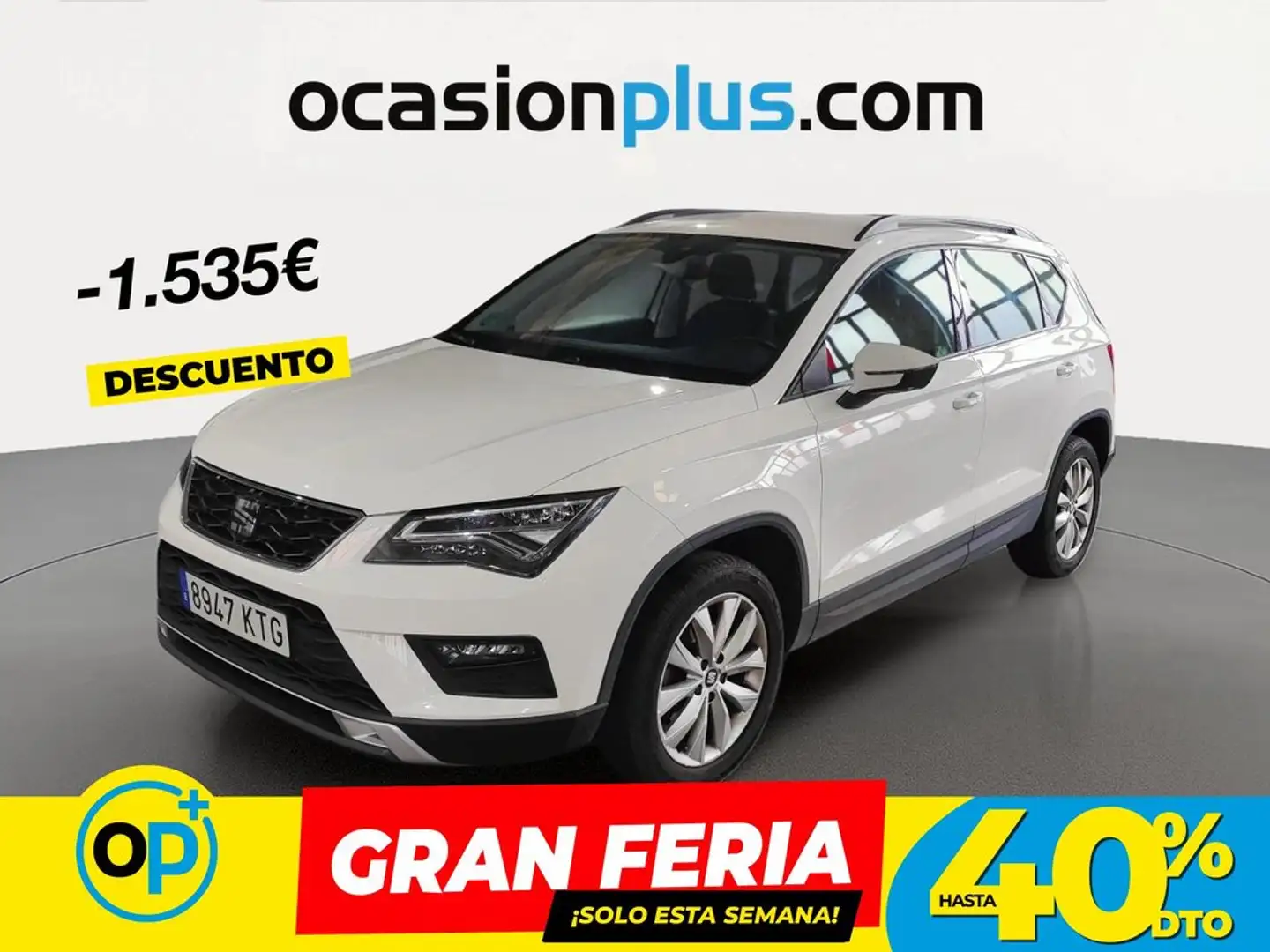 SEAT Ateca 1.5 EcoTSI S&S Style DSG Blanco - 1