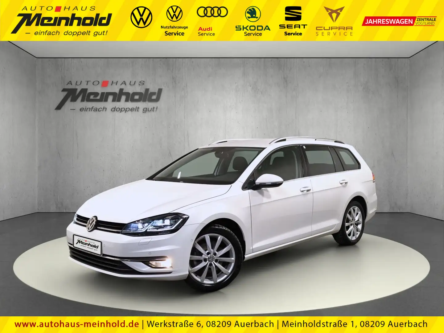 Volkswagen Golf Variant Golf VII Variant 1.5 TSI DSG Highline, Kamera Blanc - 1