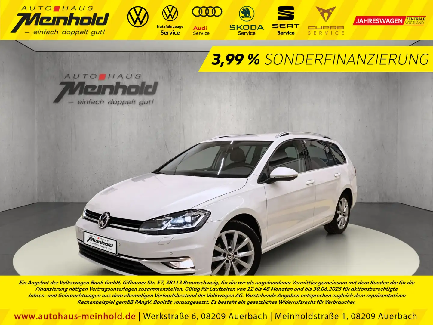 Volkswagen Golf Variant Golf VII Variant 1.5 TSI DSG Highline, Kamera Wit - 1