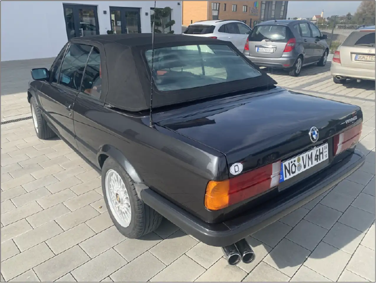 BMW 325 E30 325i Cabrio | 1ter Hand | Note 2+ Gutachten | TÜV Service NEU | H-Kennzeichen, foto 2