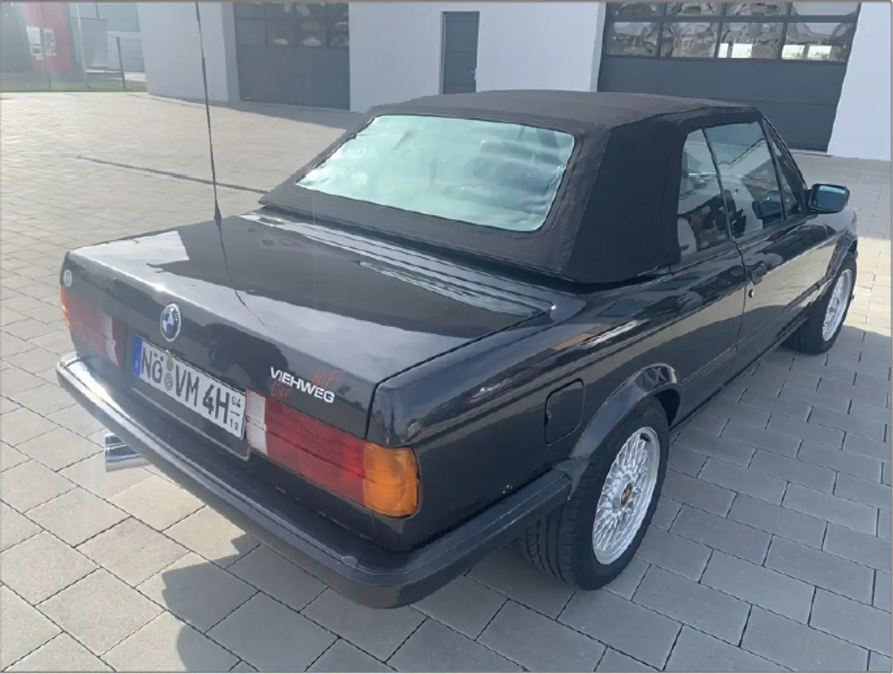 BMW 325 E30 325i Cabrio | 1ter Hand | Note 2+ Gutachten | TÜV Service NEU | H-Kennzeichen, foto 3
