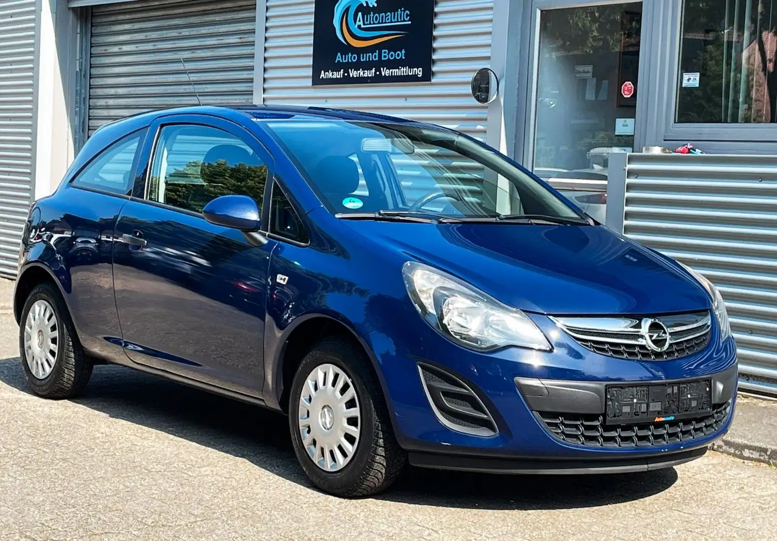 Opel Corsa D 1.2 KLIMA SERVICE NEU WENIG KILOMETER Bleu - 1