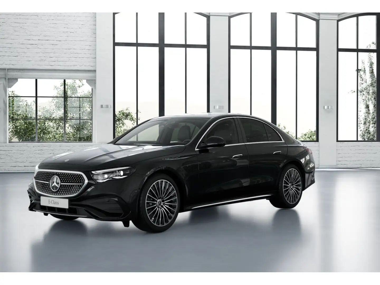 Mercedes-Benz E 220 d #AMG #PANO #LEDER #BURMESTER 4D #360° Schwarz - 2