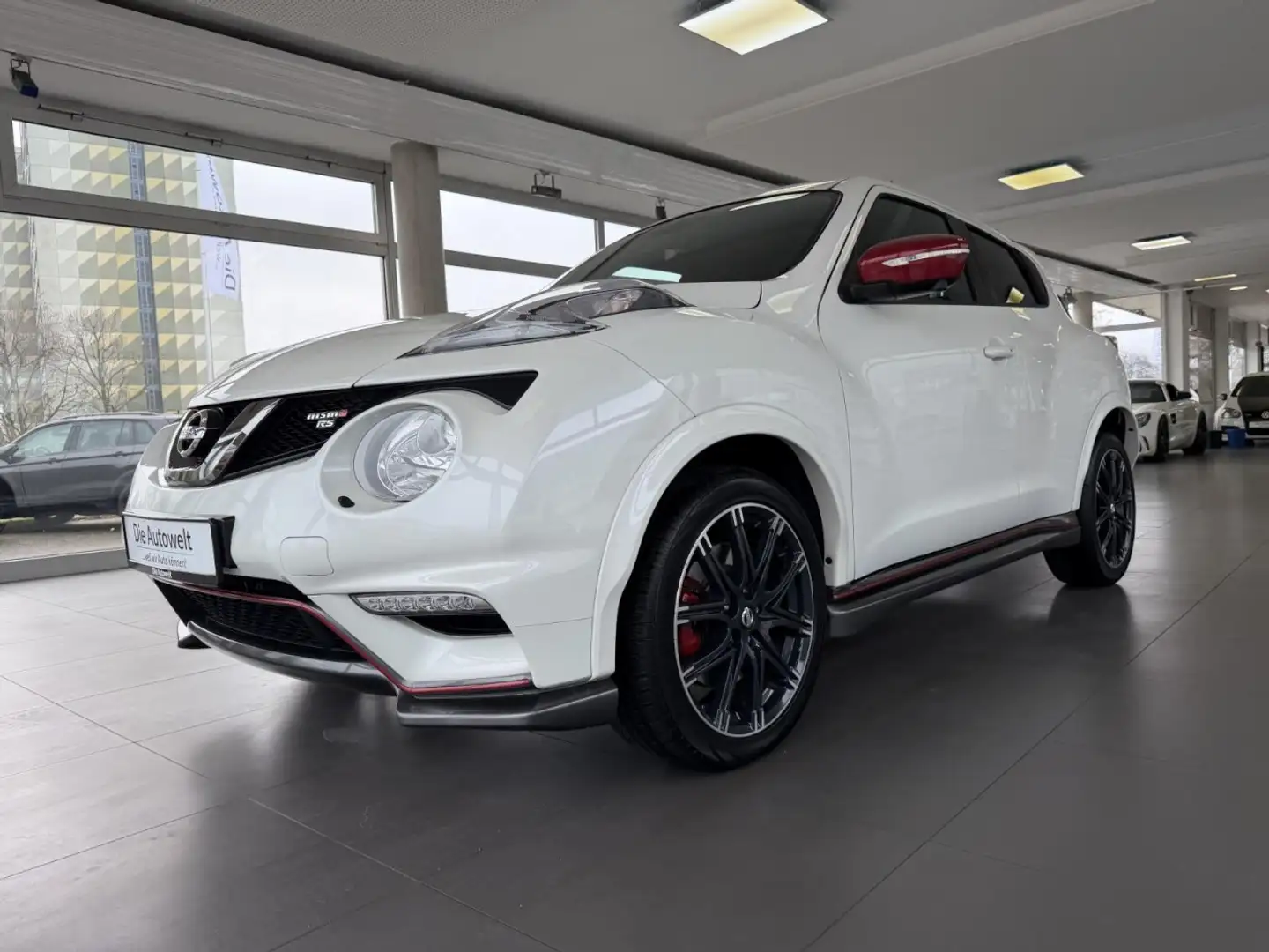 Nissan Juke Nismo RS 1.6 NAVI SCHALENSITZE CAM XENON Klima Blanco - 2