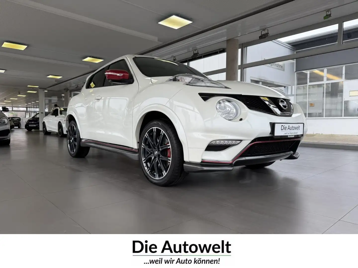 Nissan Juke Nismo RS 1.6 NAVI SCHALENSITZE CAM XENON Klima Blanco - 1