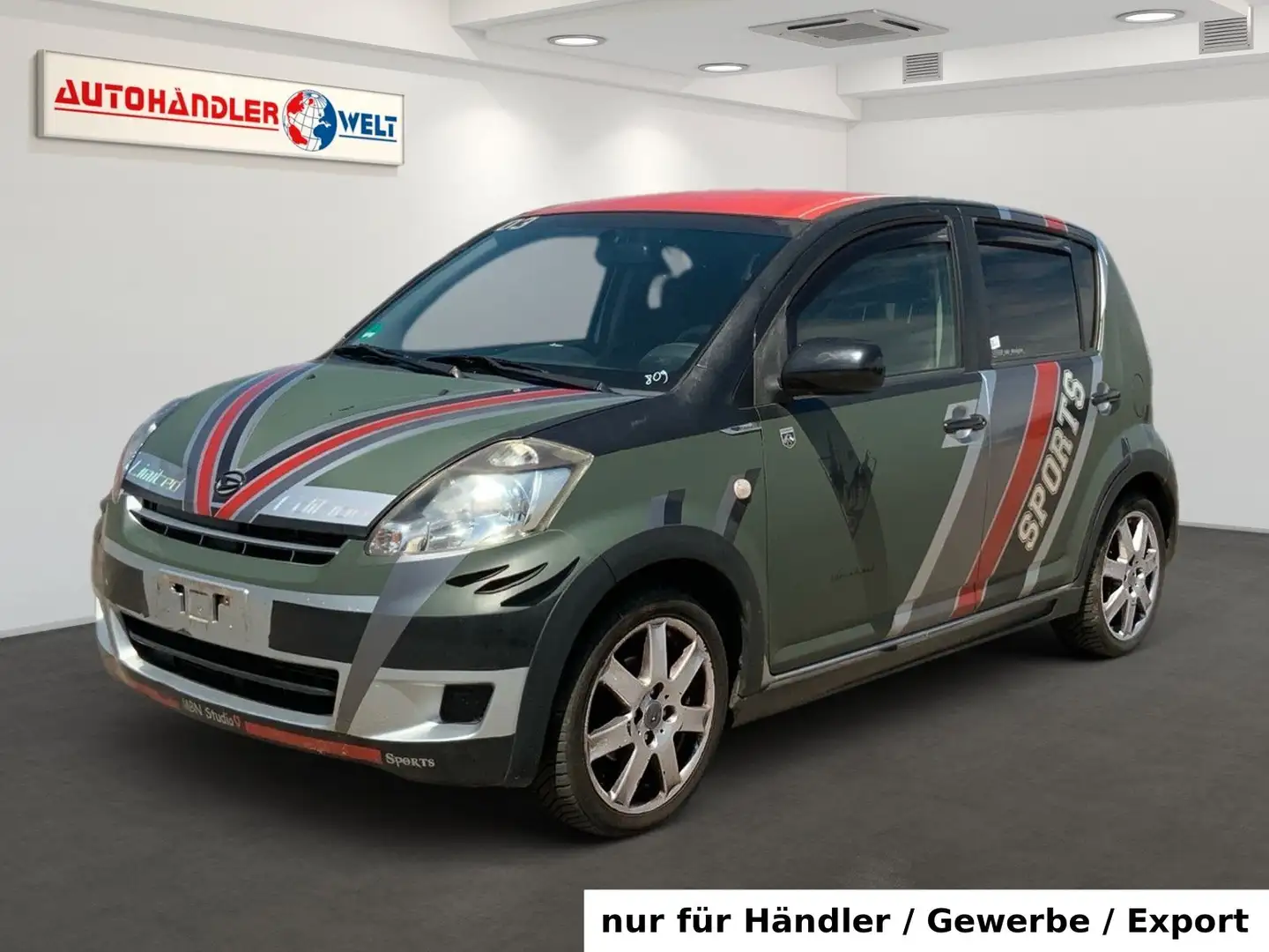 Daihatsu Sirion 1.0 5-trg. Klimaanlage Grün - 1