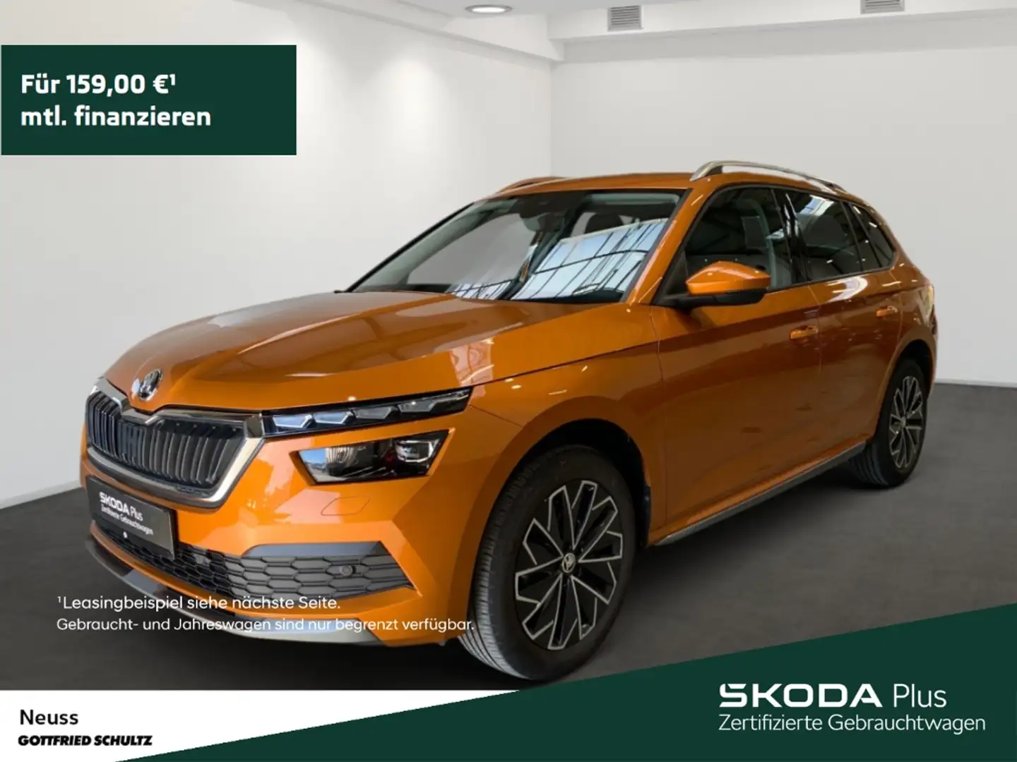 Skoda Kamiq STYLE TSI AHK CARPLAY LED EINPARKHILFE KAMERA Orange - 1