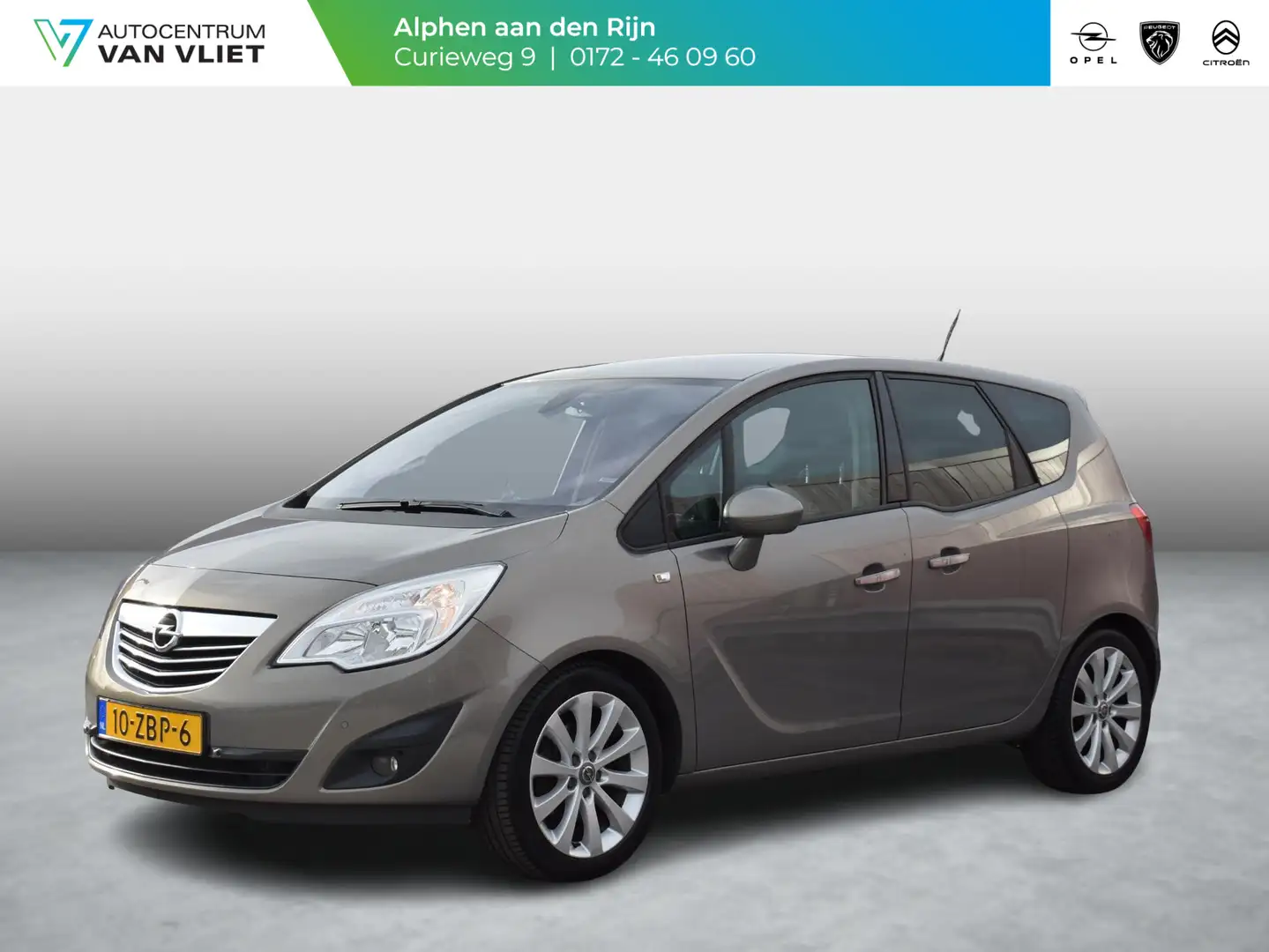 Opel Meriva 1.4 Turbo Cosmo AUTOMAAT | PARKEERSENSOREN | E.C.C Brun - 1