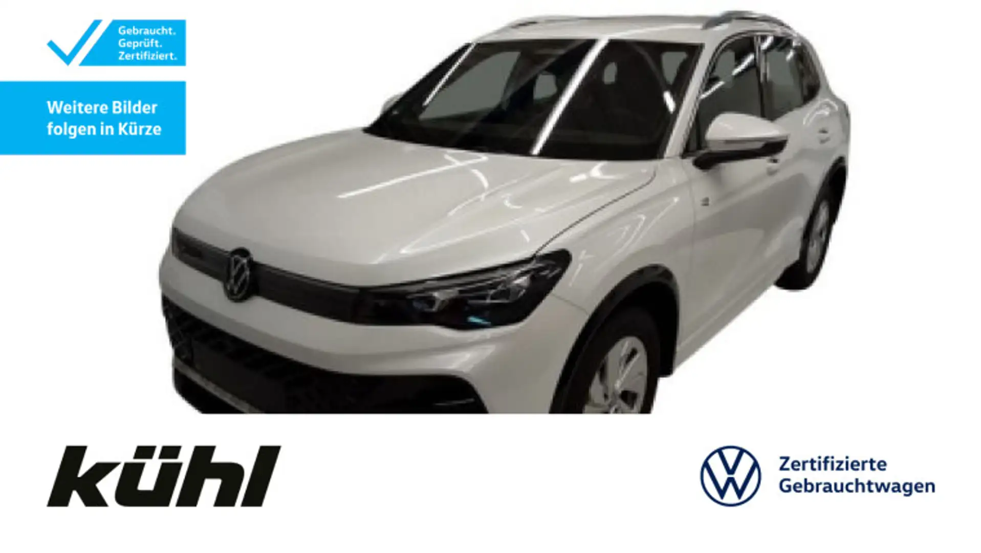 Volkswagen Tiguan 1.5 eTSI DSG R line IQ.Light ACC DCC 360° Weiß - 1