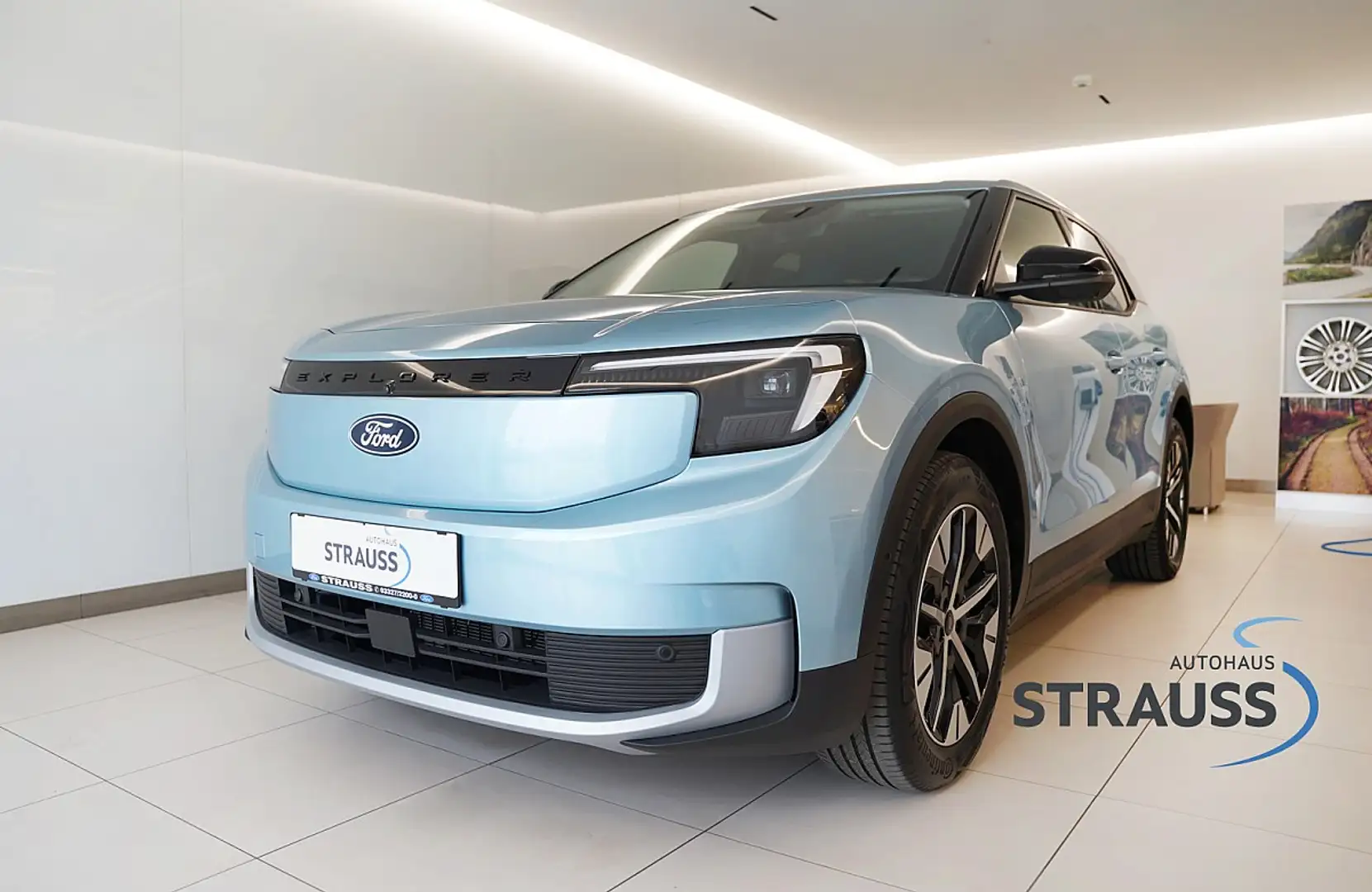 Ford Explorer EXPLORER SELECT 77KWH RWD 286PS Blau - 1