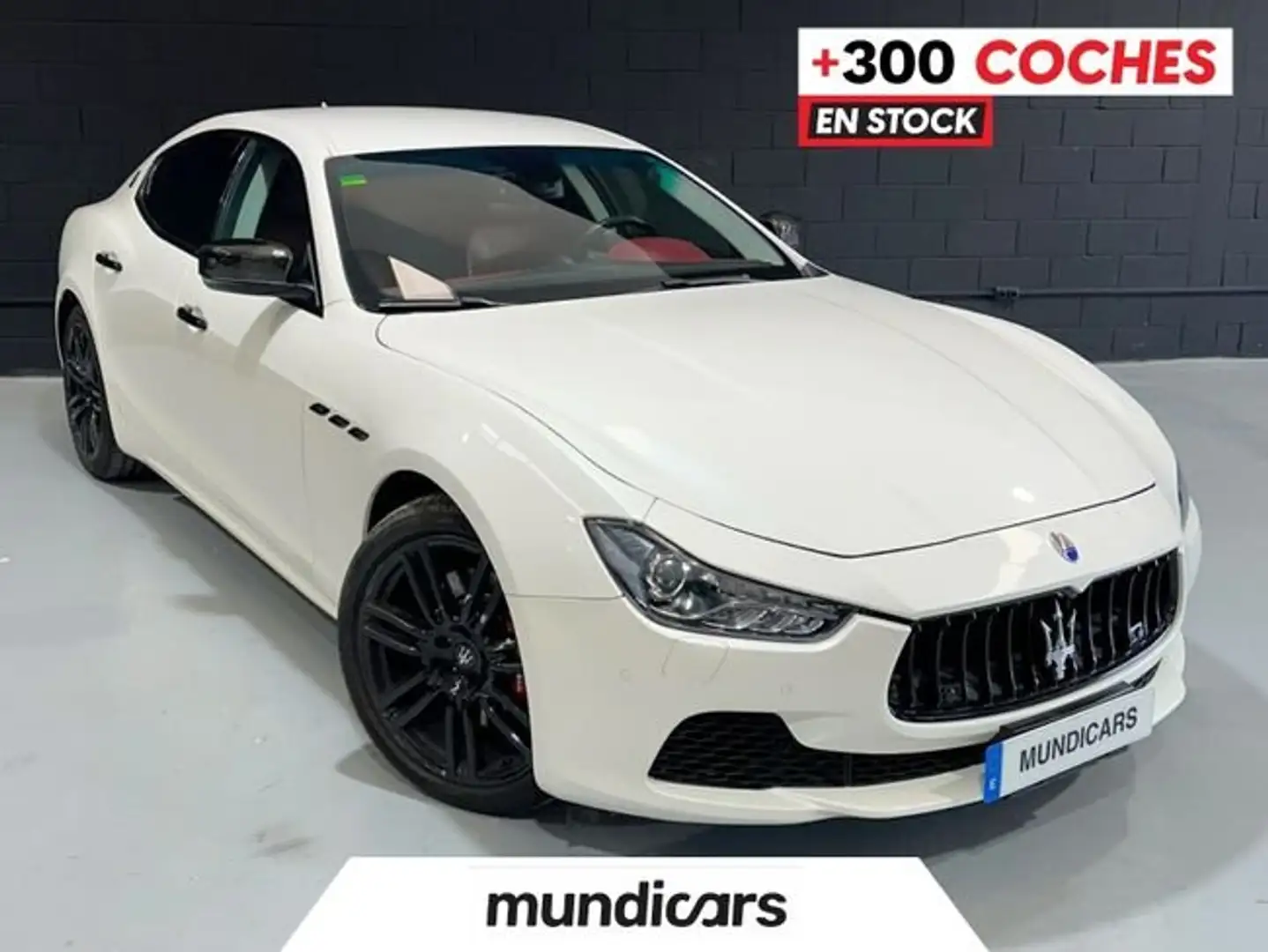 Maserati Ghibli S 3.0 V6 BT 410cv RWD Blanc - 1