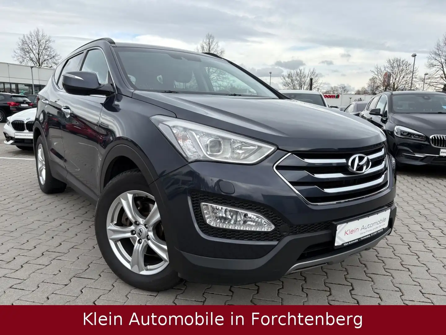 Hyundai SANTA FE Premium 4WD Leder Nav Xen Kamera 1-Hand Gris - 1