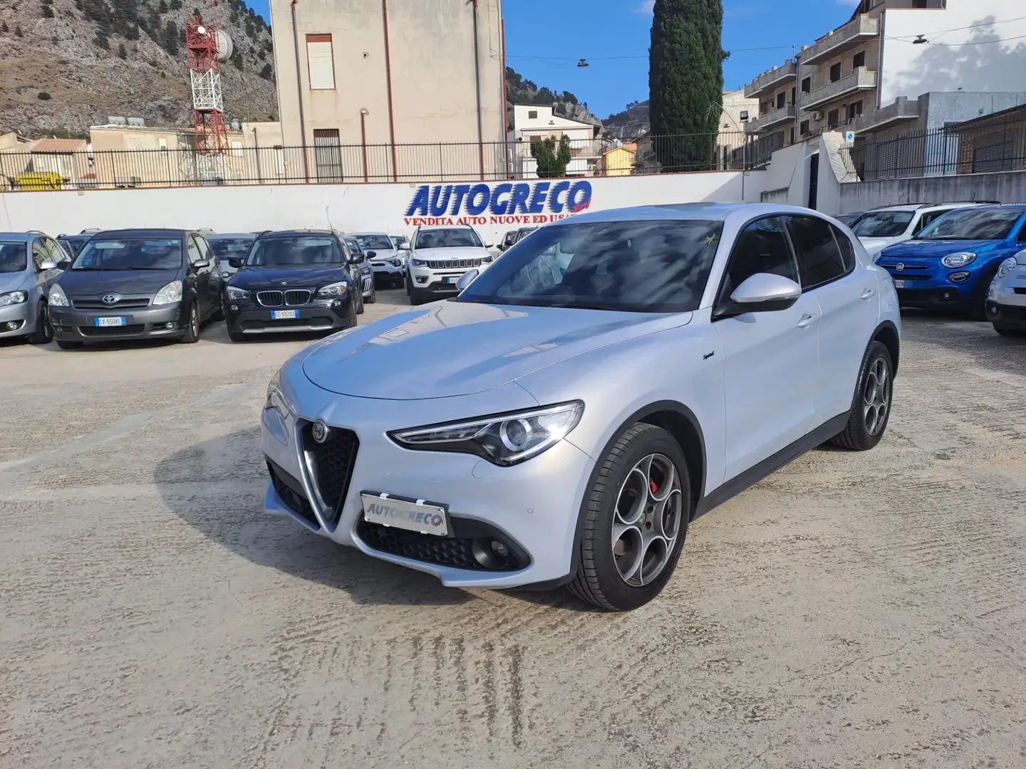 Alfa Romeo Stelvio Stelvio 2.2 Turbodiesel 190 CV AT8 RWD Business Grigio - 1