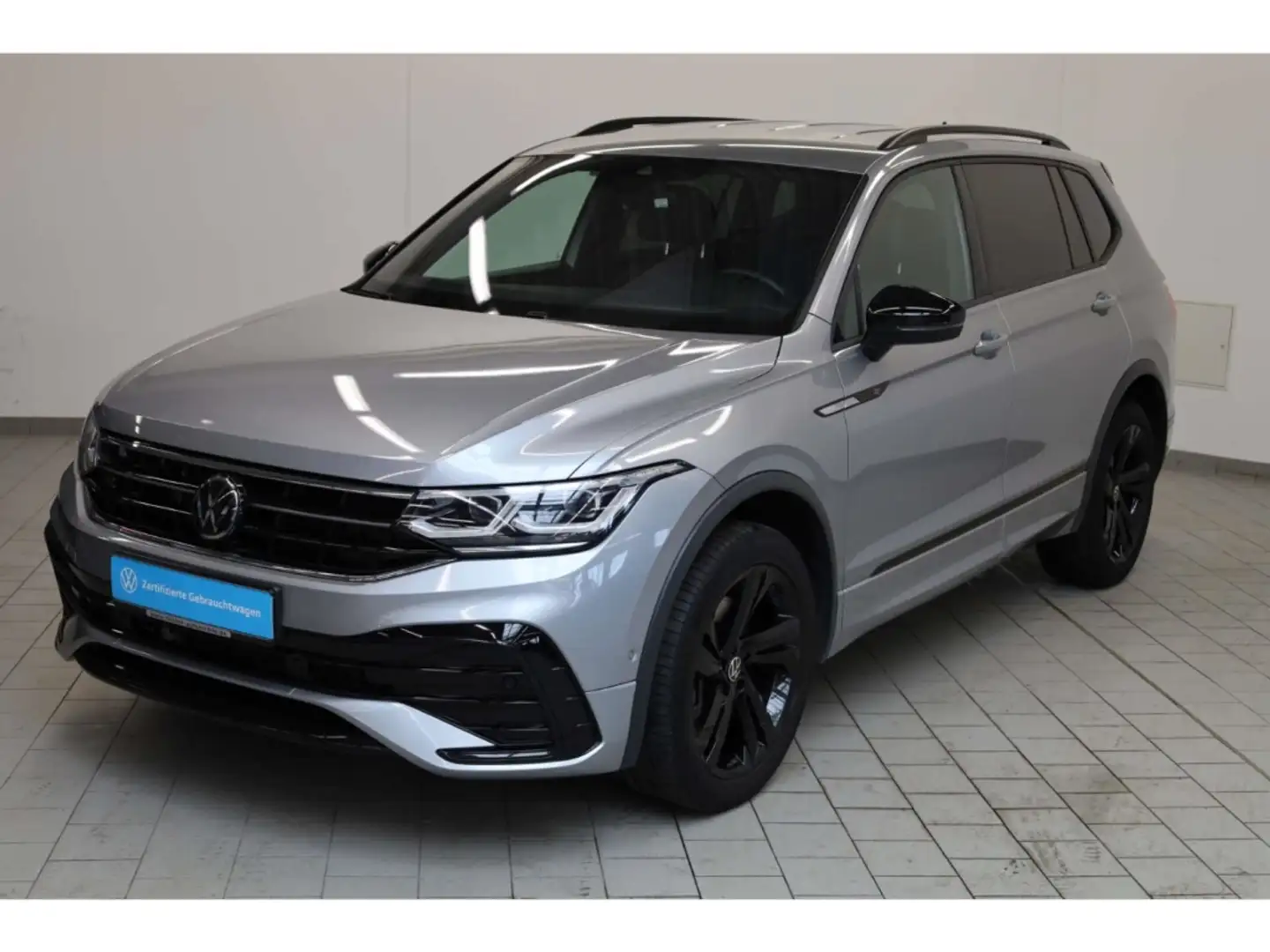 Volkswagen Tiguan Allspace 2.0 TDI SCR 4Mot. R-Line DSG AHK Plateado - 2