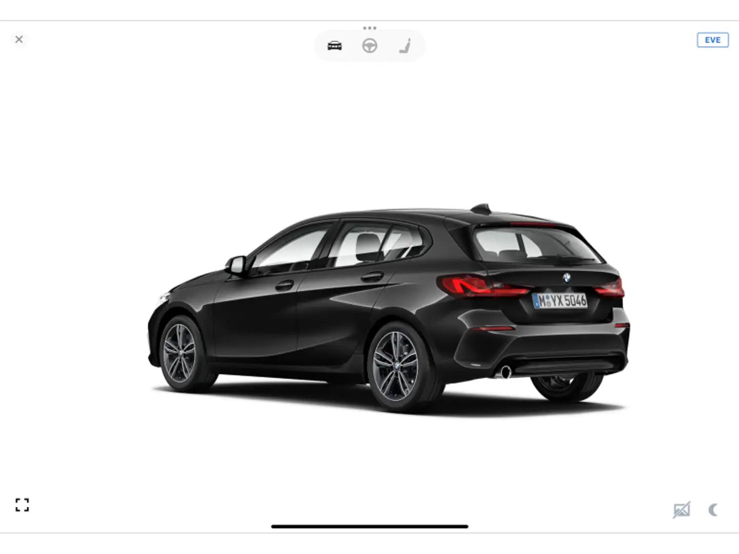 BMW 118 i Sport Line Noir - 2