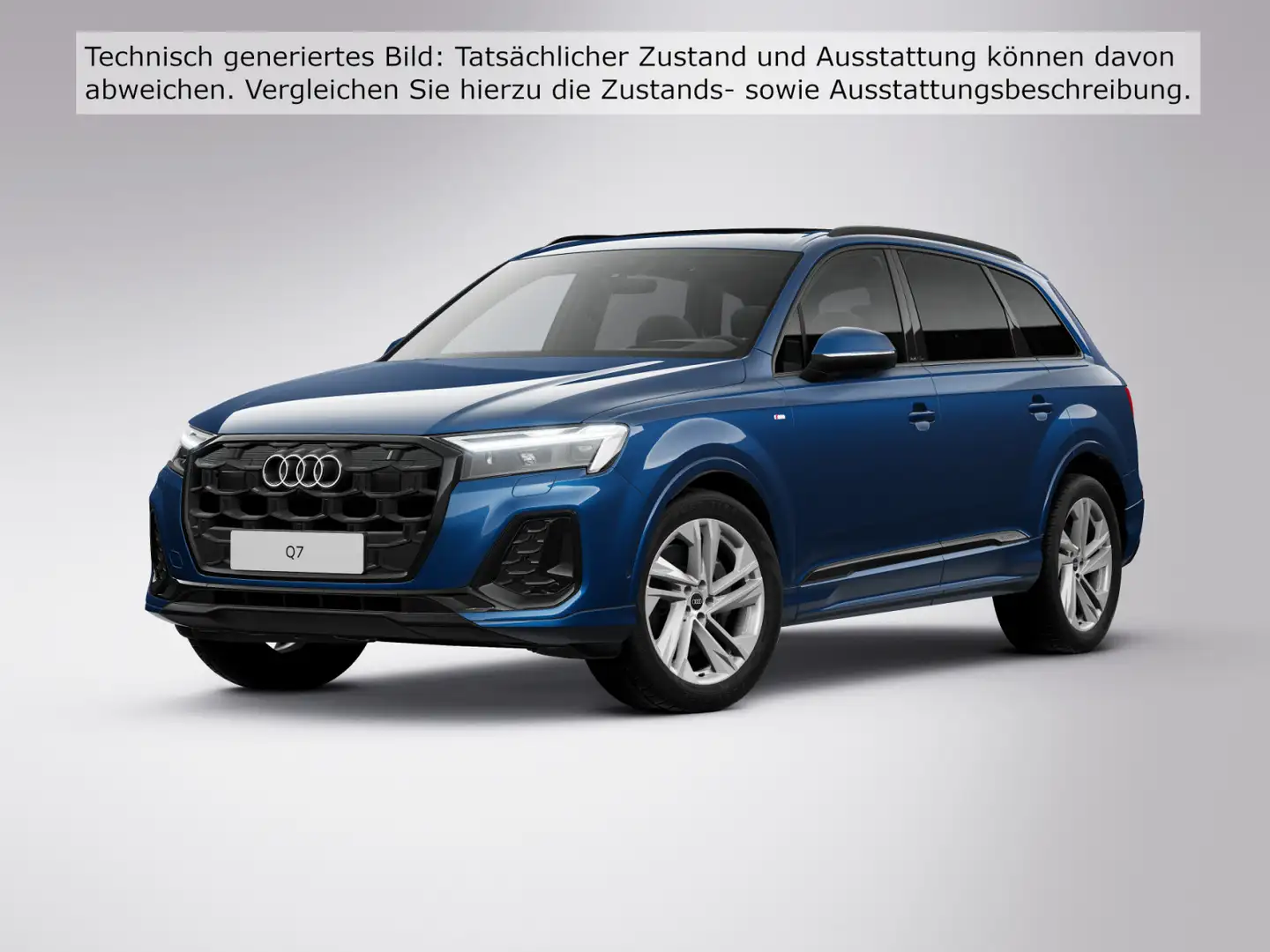 Audi Q7 SUV S line 50 TDI quattro 210(286) kW(PS) tip Blau - 2