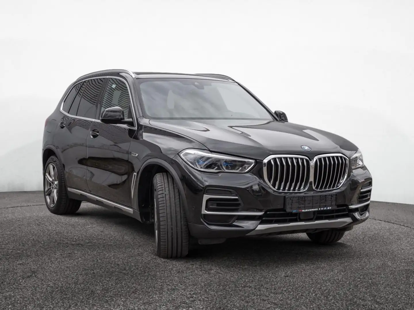 BMW X5 xDrive 45e LASER+HUD+NAVI+LEDER+KEYLESS+ME Schwarz - 2