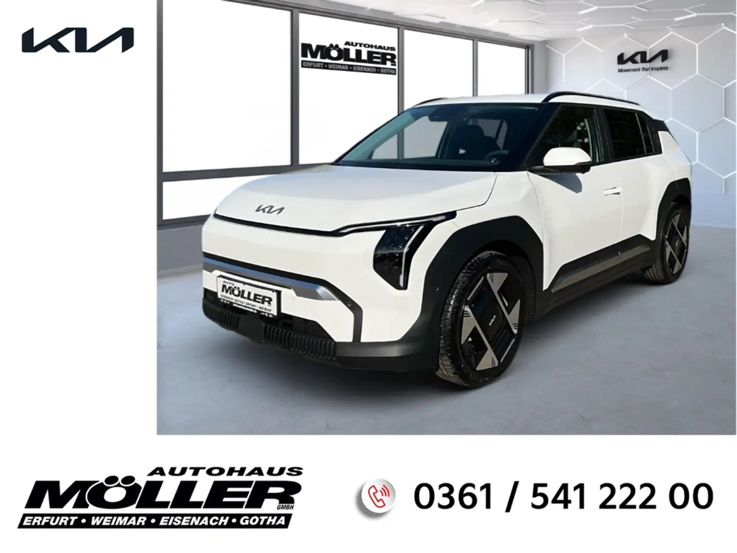 Kia EV3 Earth 58,3 kWh P3-P8 Drive Upgrade Business 19'' 3 Белый - 1