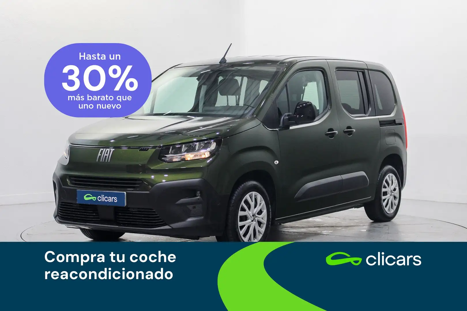 Fiat Doblo 1.5 Talla M 75KW Verde - 1