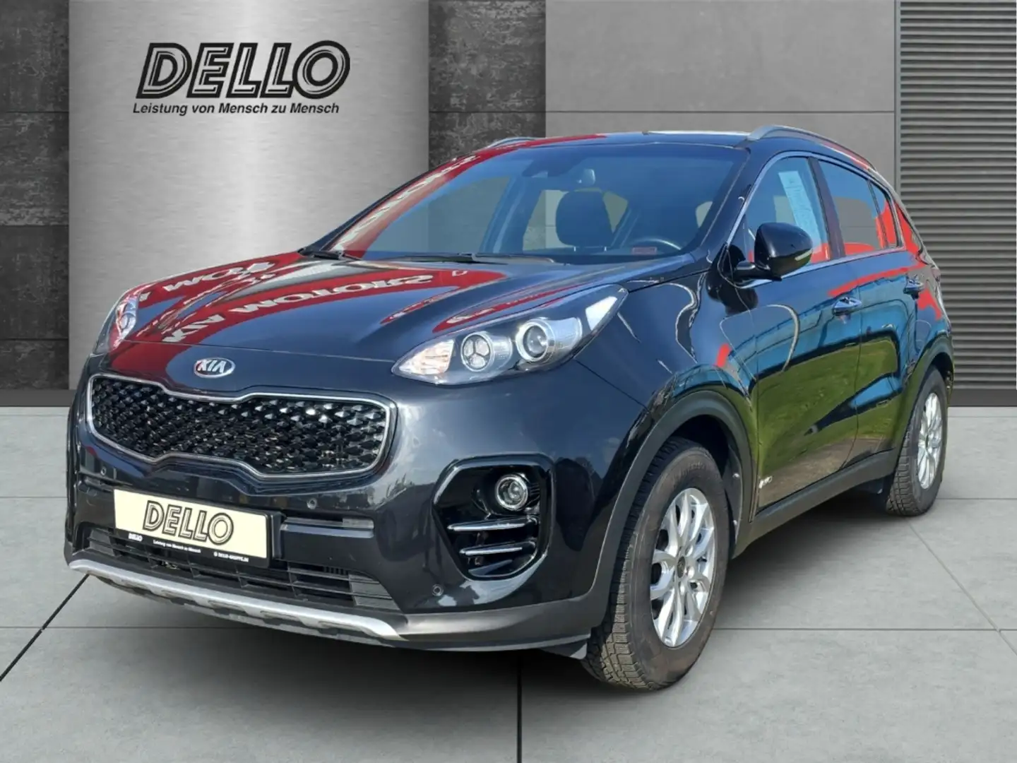 Kia Sportage Vision Allrad AT Navi Sitzheizung Kamera Tempomat Czarny - 1
