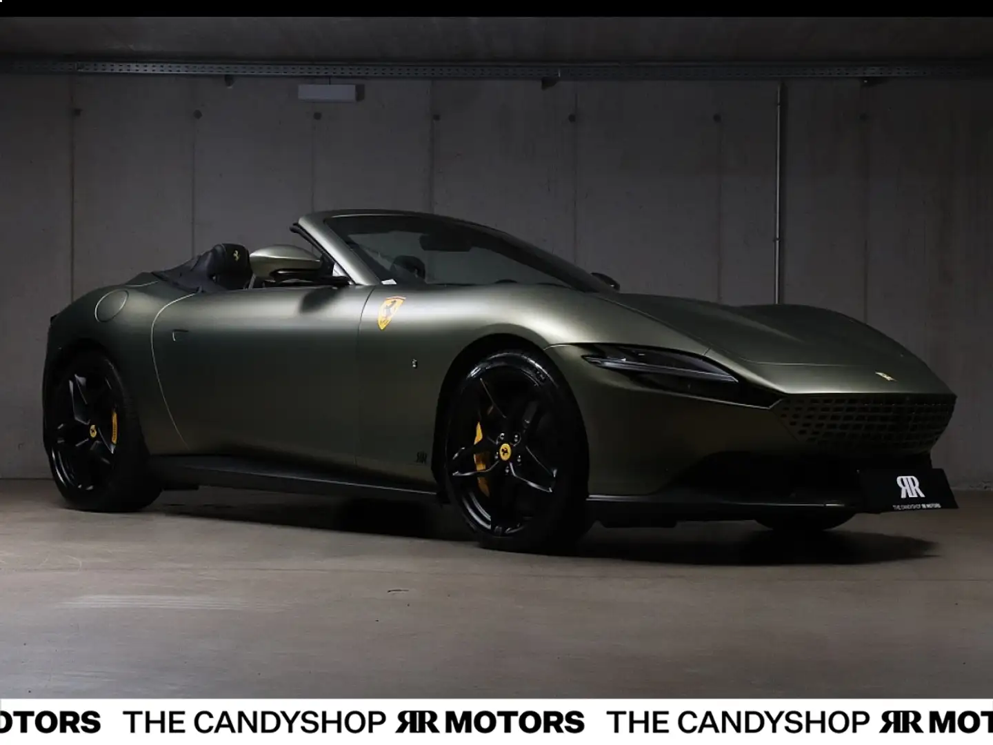 Ferrari Roma Spider *Mega Spec*Perfekt*Painted Shields* Grün - 1