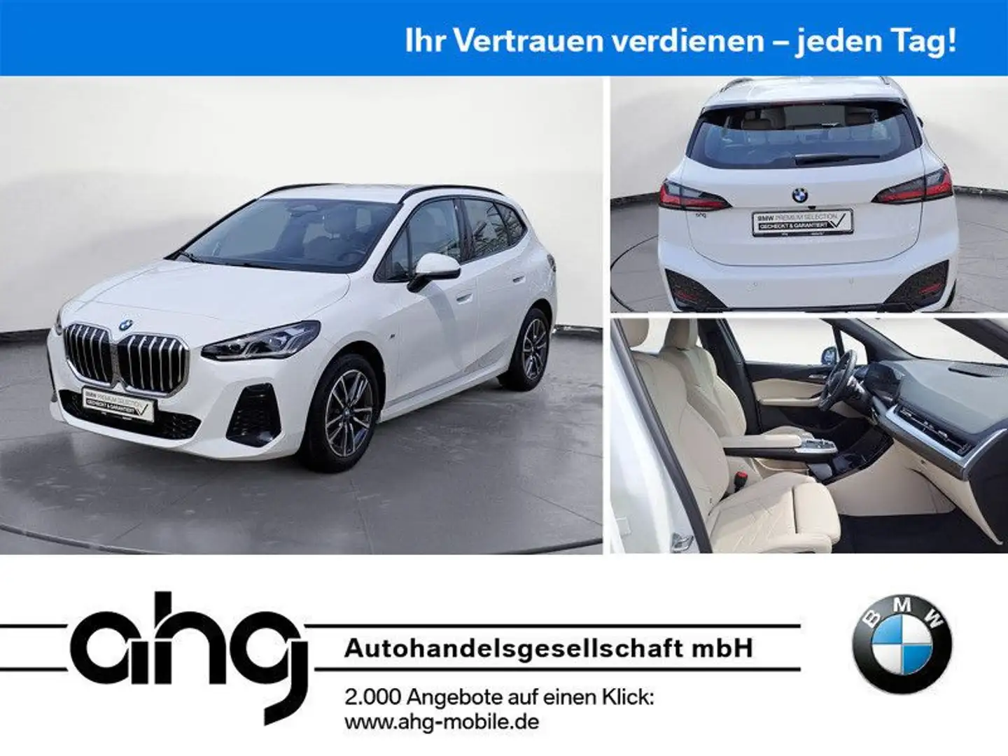 BMW 218 DCT M Sportpaket Weiß - 1