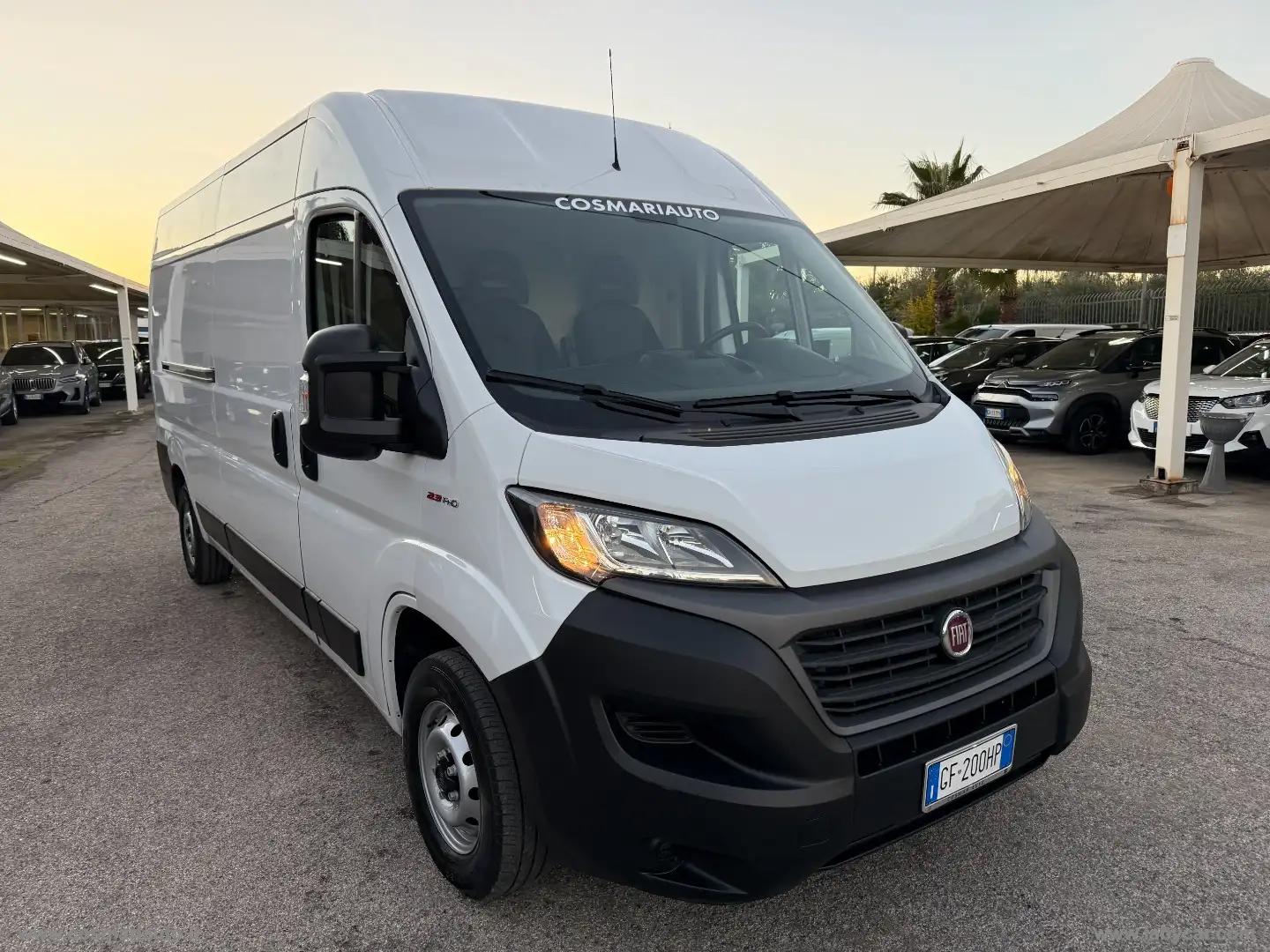 Fiat Ducato 35 2.3 MJT 140CV L2H2 PASSO MEDIO Furgone Blanc - 2