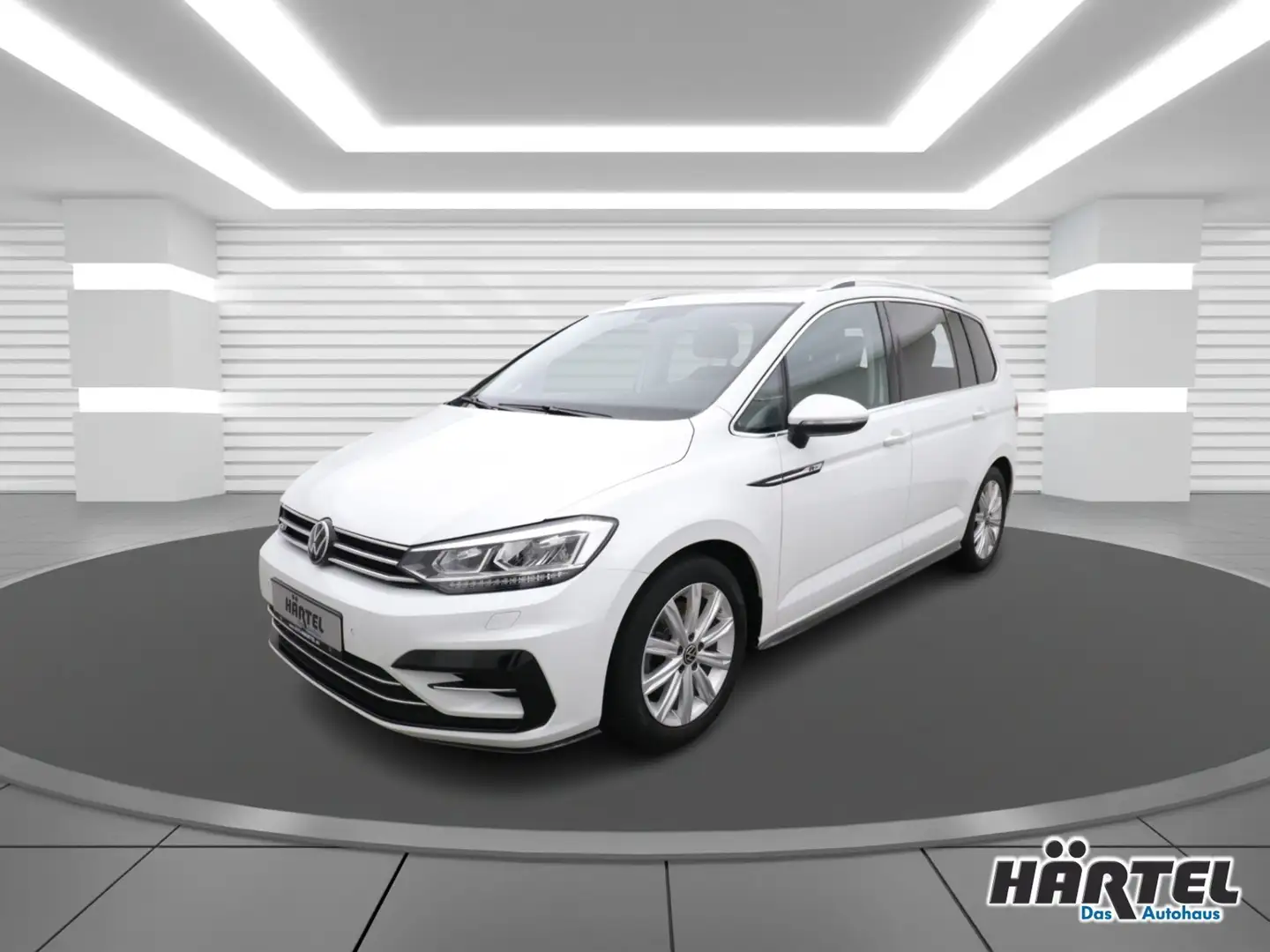 Volkswagen Touran HIGHLINE R-LINE 1.5 TSI DSG 7-SITZER Navi Weiß - 2