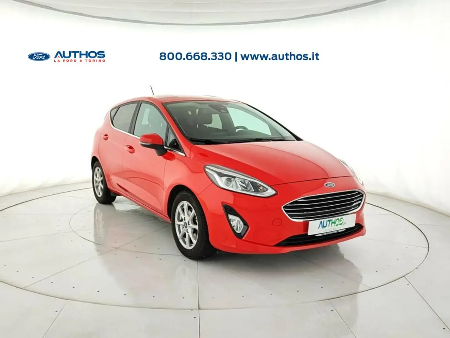 Ford Fiesta 5p 1.0 ecoboost hybrid Titanium s&s 125cv my20.75 Rosso - 2
