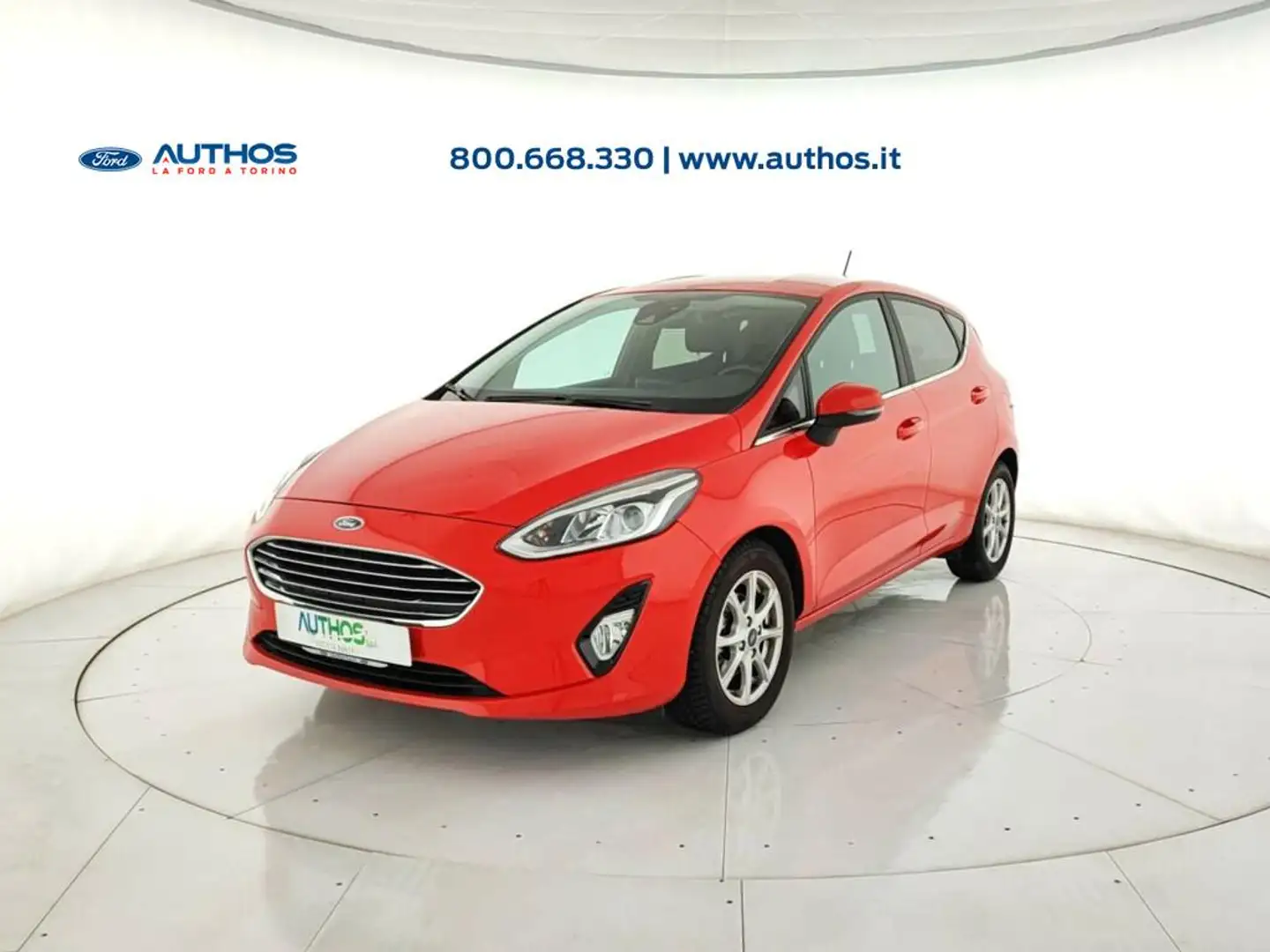 Ford Fiesta 5p 1.0 ecoboost hybrid Titanium s&s 125cv my20.75 Rosso - 1