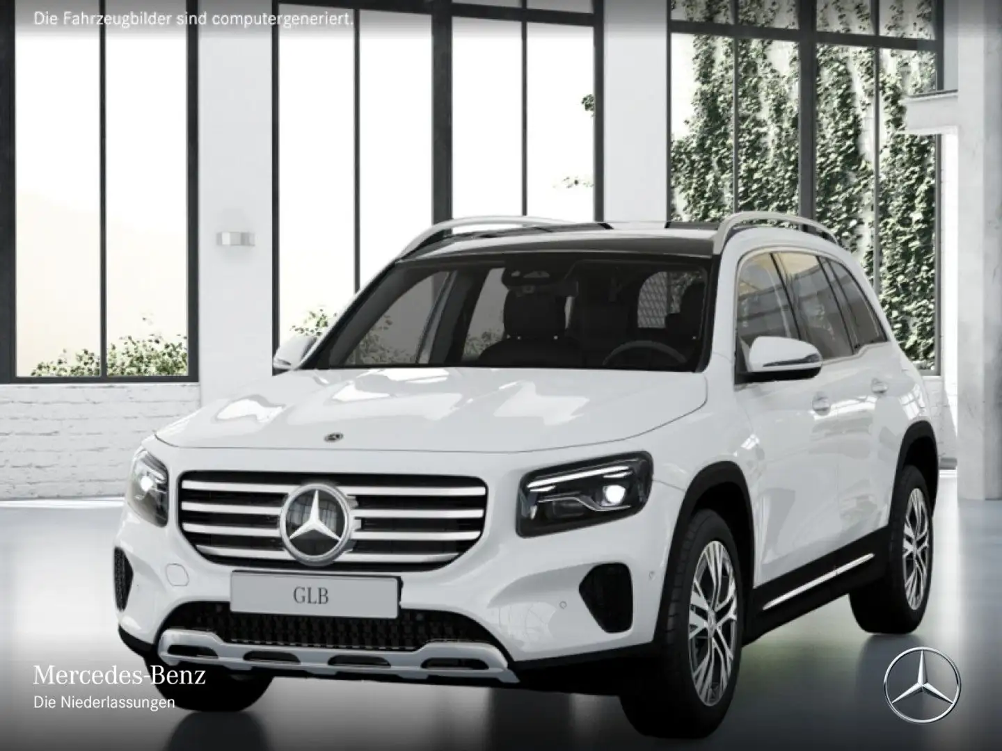 Mercedes-Benz GLB 180 PROGRESSIVE+PANO+MULTIBEAM+KAMERA+TOTW+7G Blanc - 2