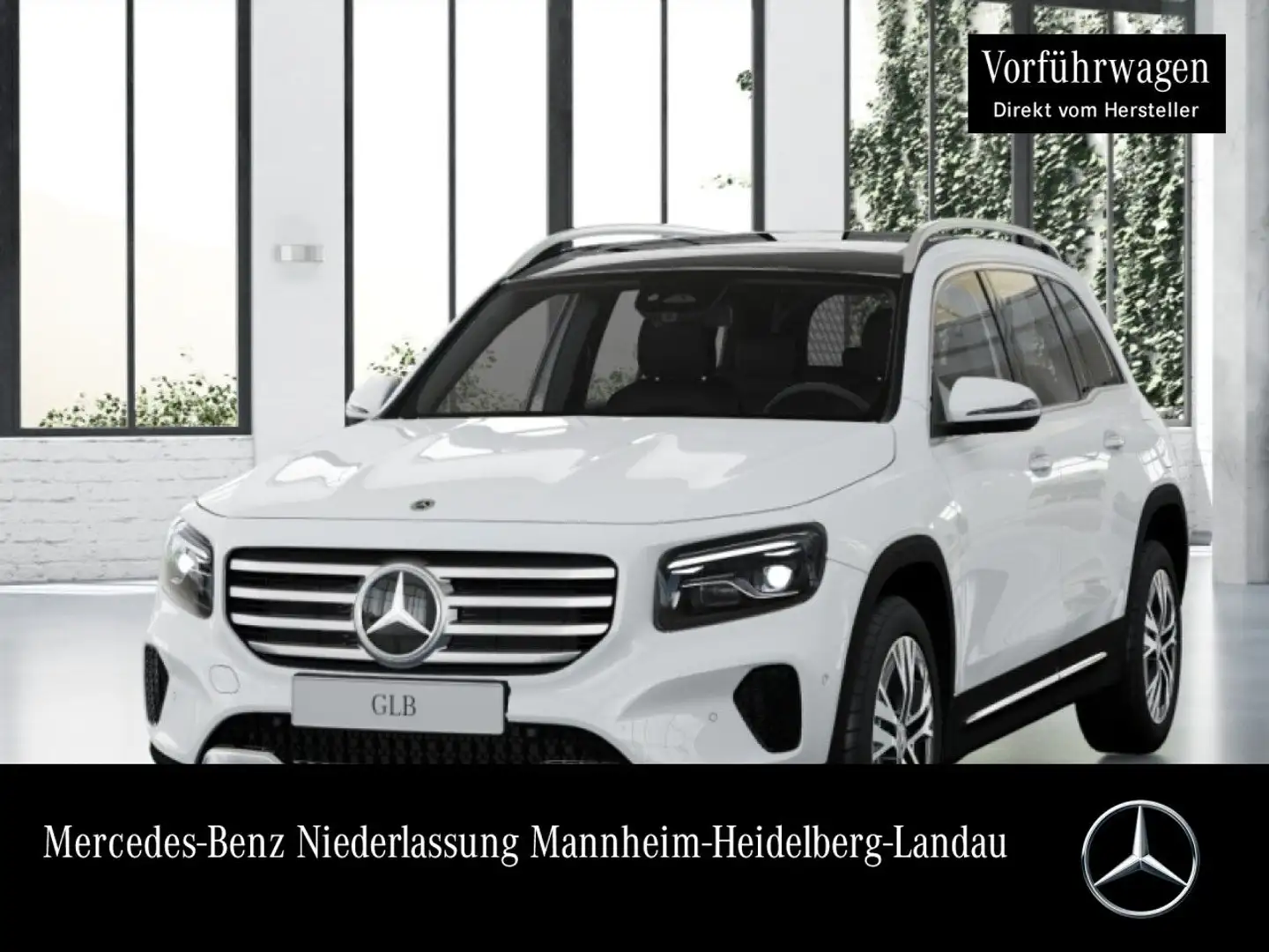 Mercedes-Benz GLB 180 PROGRESSIVE+PANO+MULTIBEAM+KAMERA+TOTW+7G Blanc - 1
