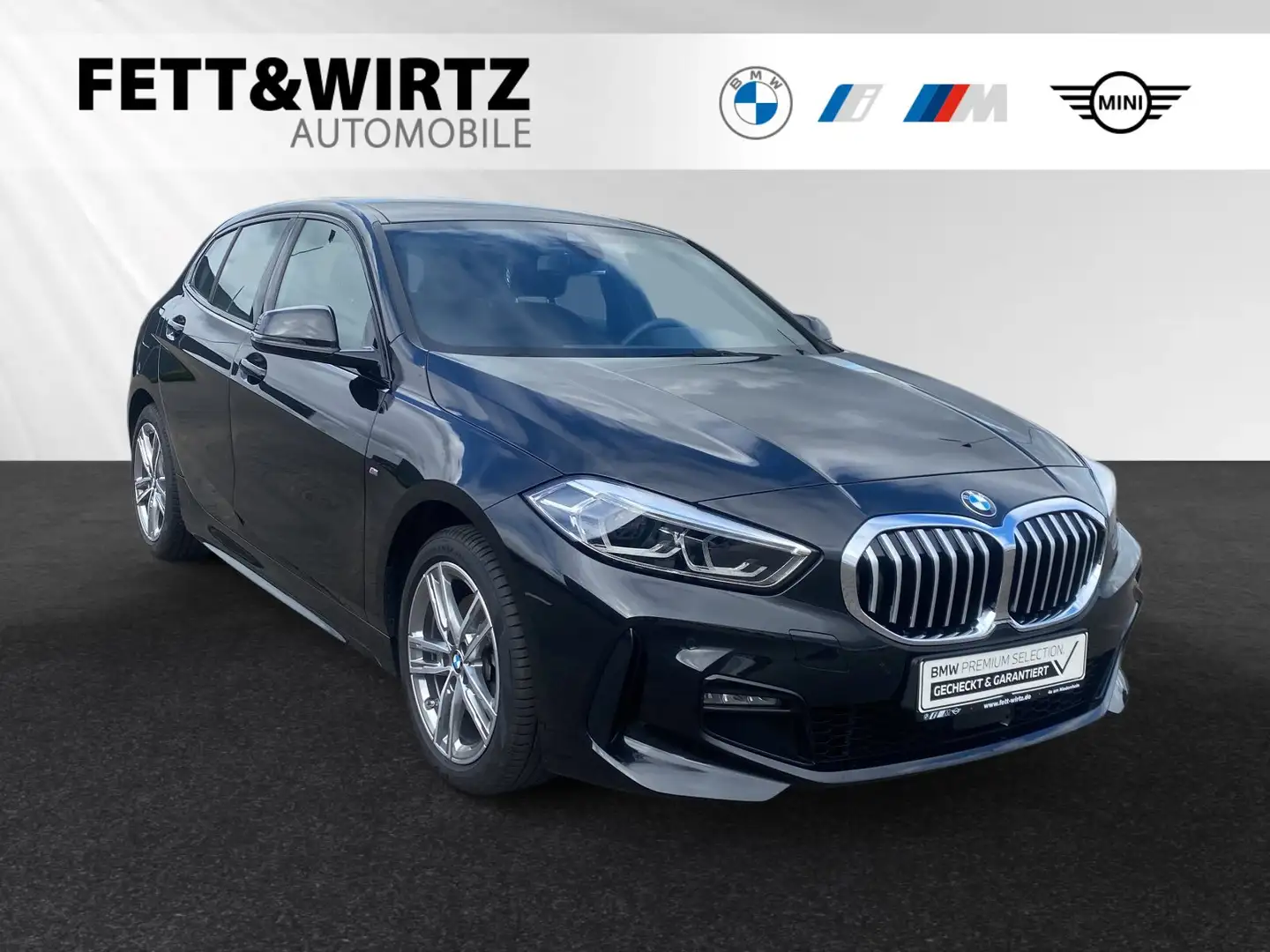 BMW 118 i Aut.|M Sport|LCProf.|LED|PDC Noir - 1