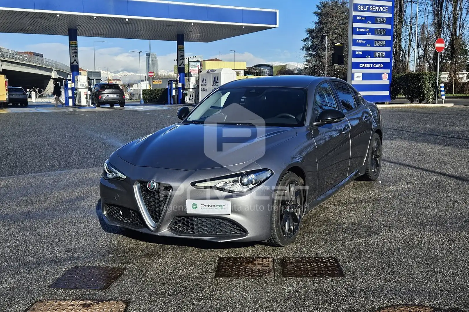 Alfa Romeo Giulia Giulia 2.2 Turbodiesel 160 CV AT8 Business Silber - 1