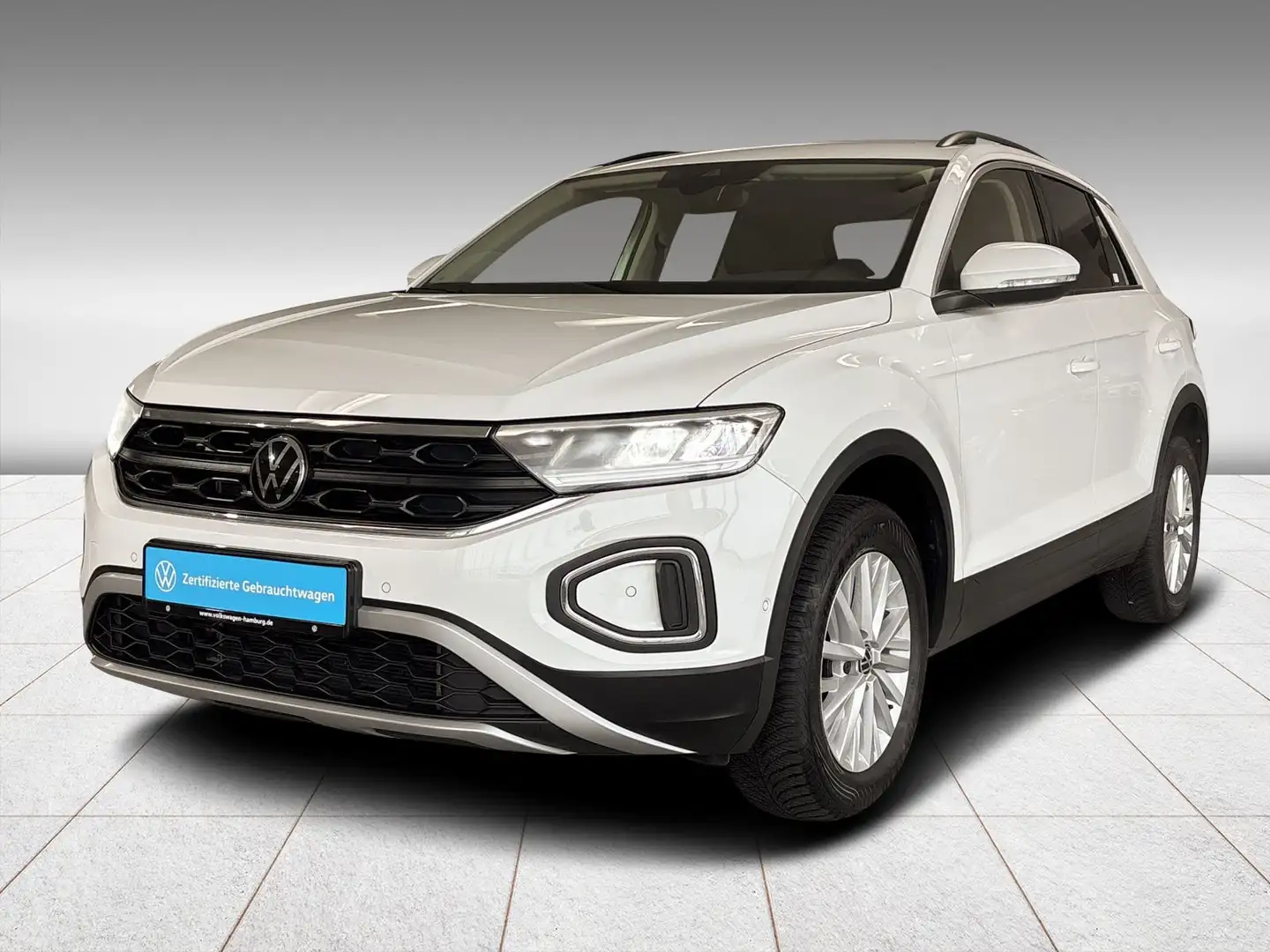 Volkswagen T-Roc 1.0 TSI Life Navi Sitzhzg LED CarPlay Weiß - 2