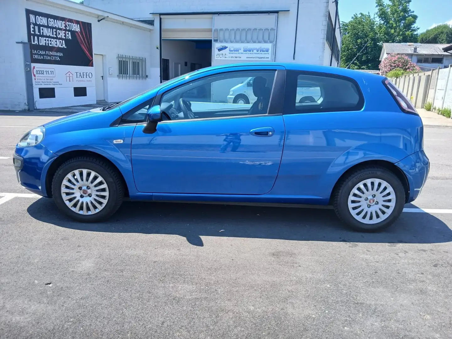 Fiat Punto Evo Grande Punto  Evo 3p 1.2  65cv Bleu - 1
