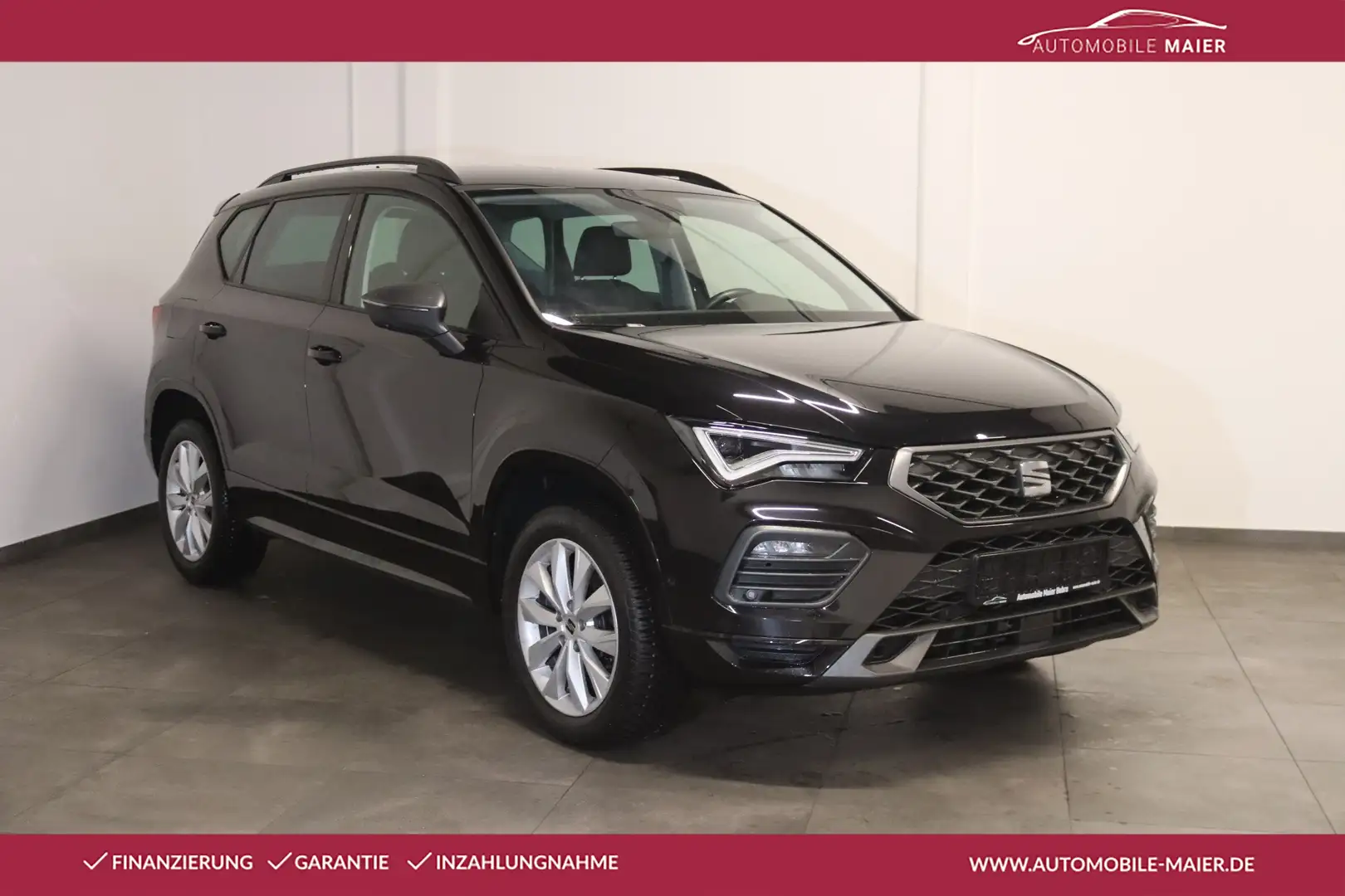 SEAT Ateca 2.0 TDI FR Line -VIRT-KAM-NAV-LED-KESSY- Schwarz - 1