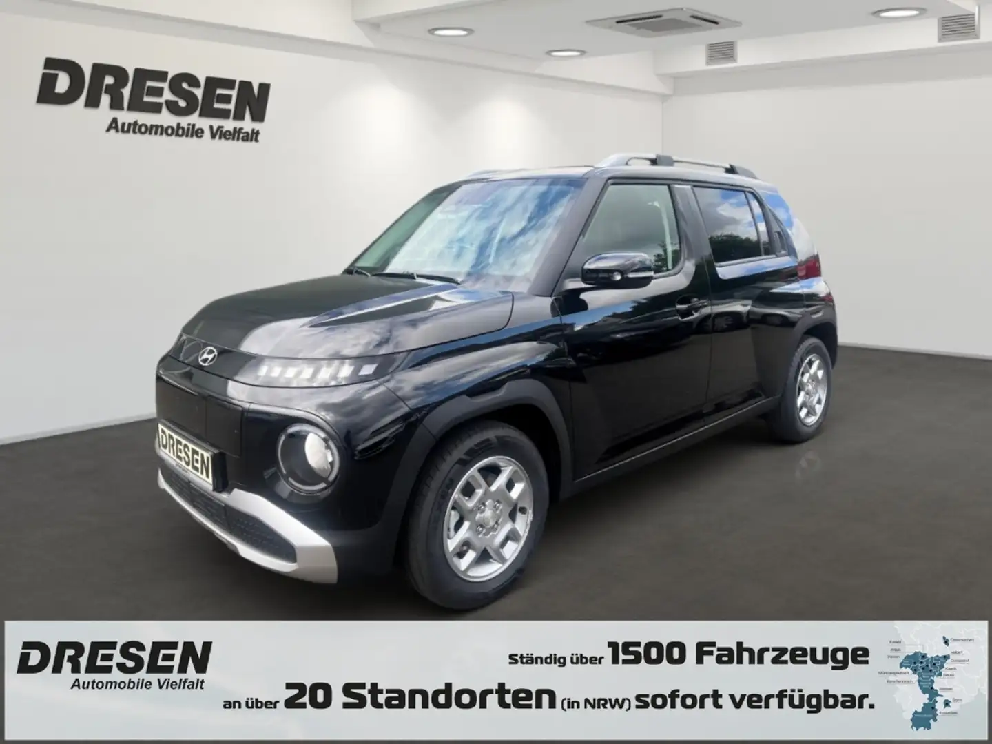 Hyundai Inster 49kWh Trend Effizienz-Paket Dachreling Design Чорний - 1