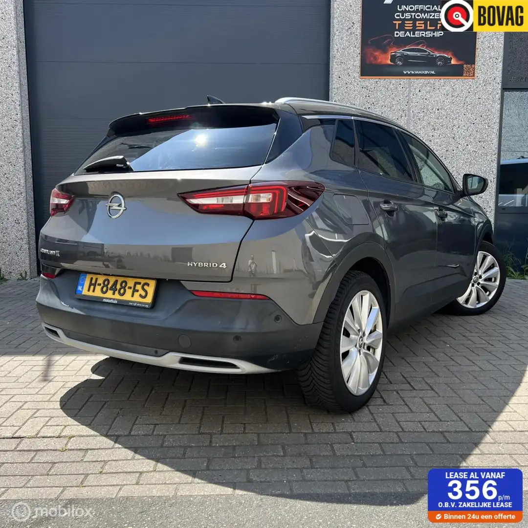 Opel Grandland X 1.6 Turbo Hybrid4 Innovation 2020 Gris - 1